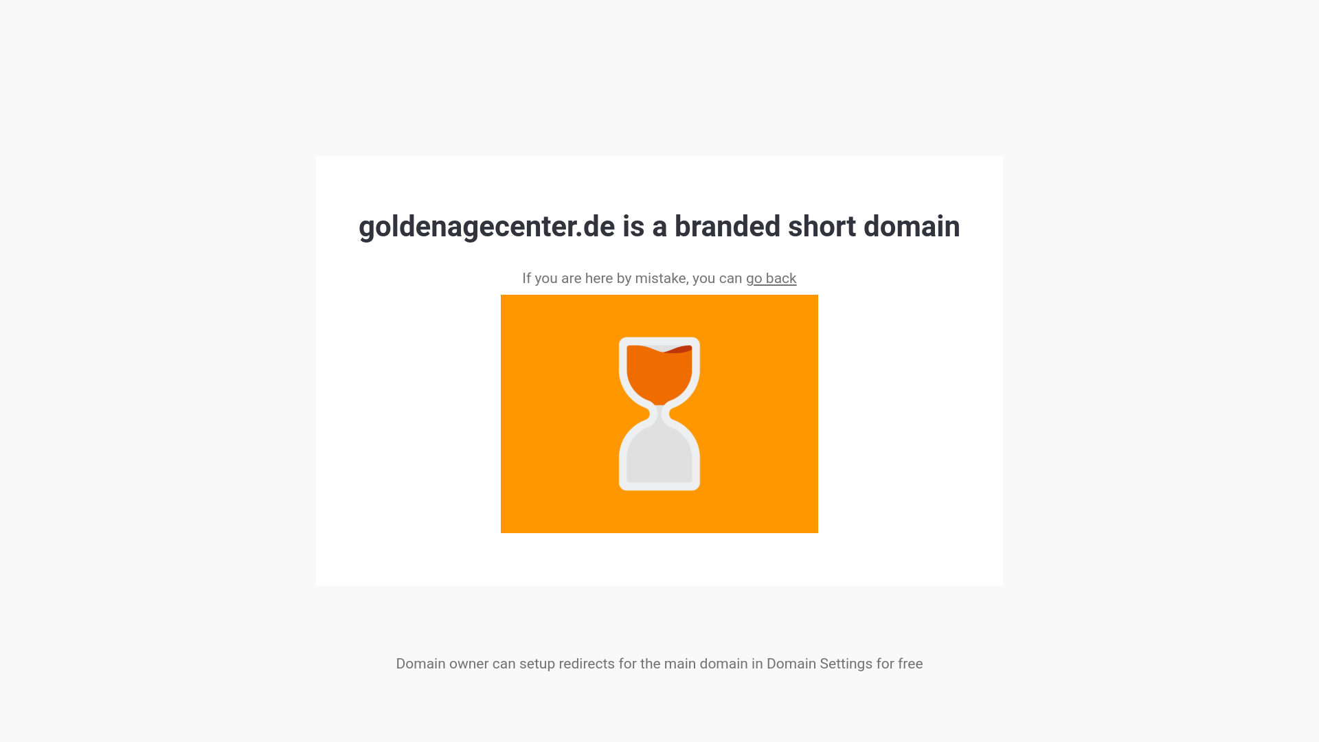 website screenshot of https://goldenagecenter.de/