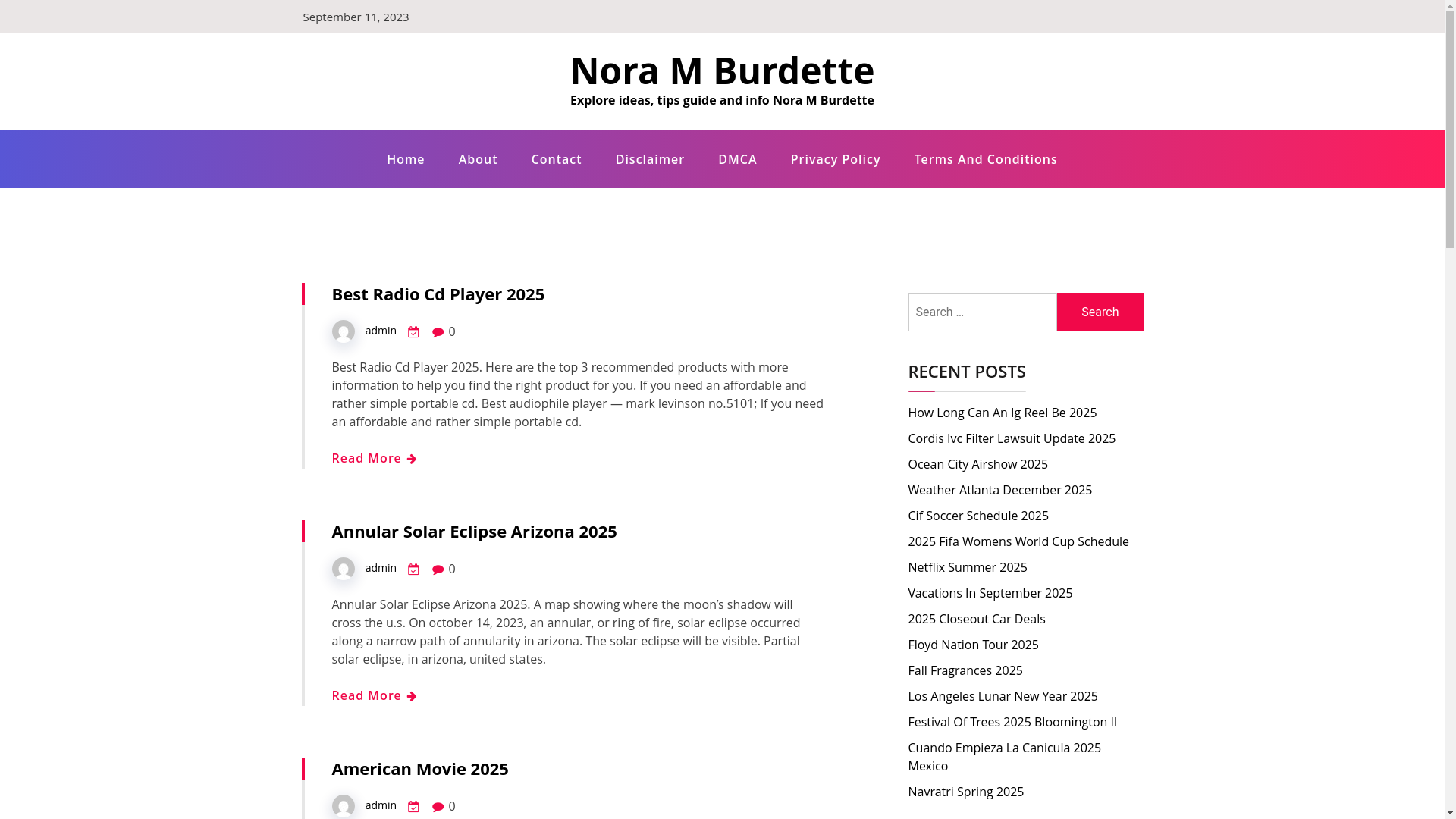 website screenshot of https://noramburdettej.pages.dev/