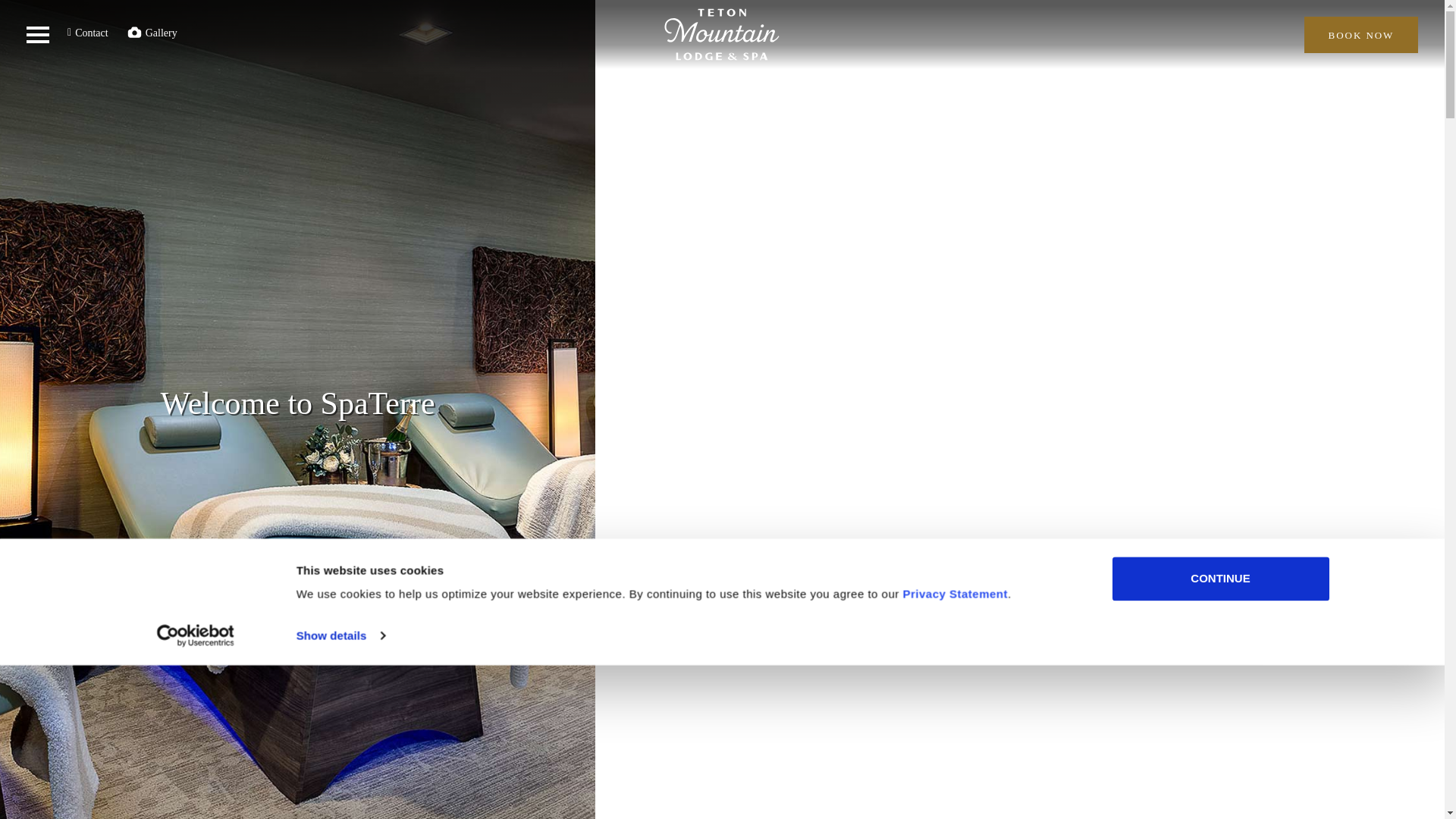 website screenshot of https://spaterretetonvillage.com/