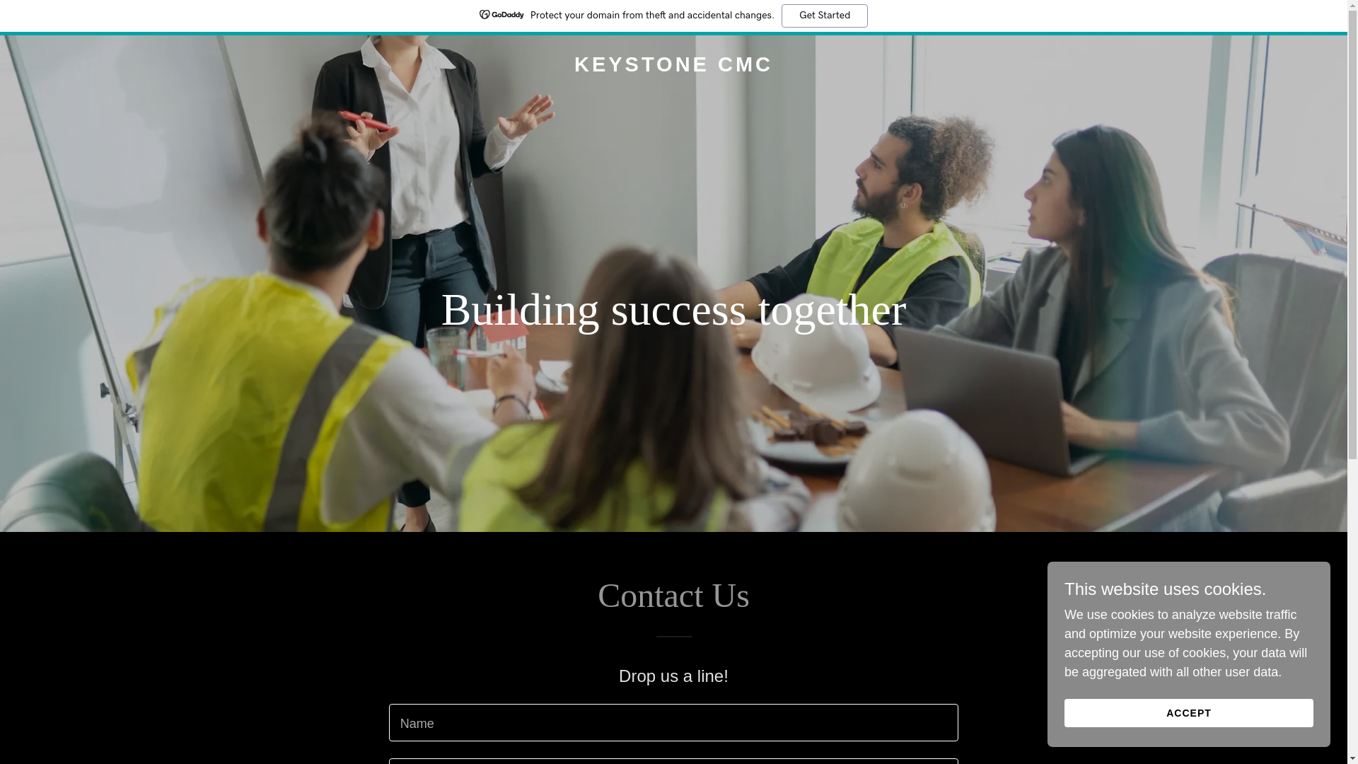 website screenshot of https://keystonecmc.com/