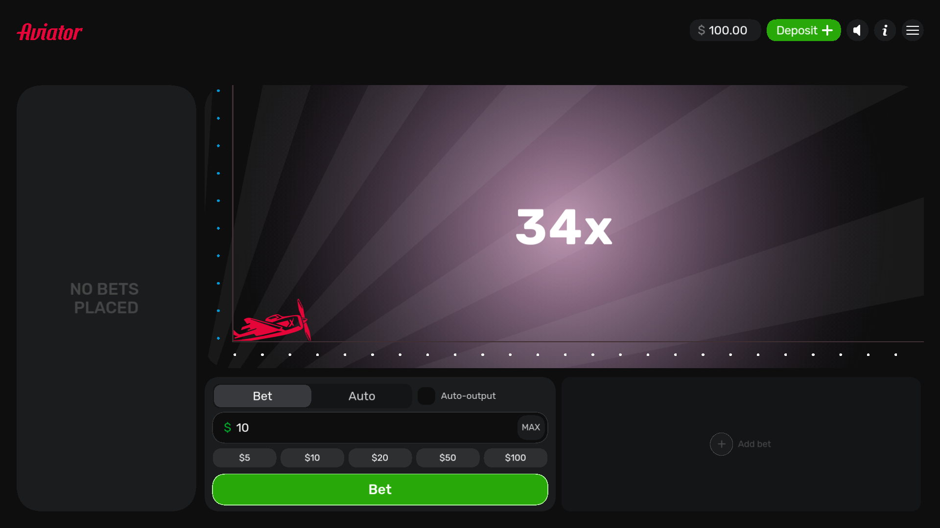 website screenshot of https://aviator-stg.pages.dev/
