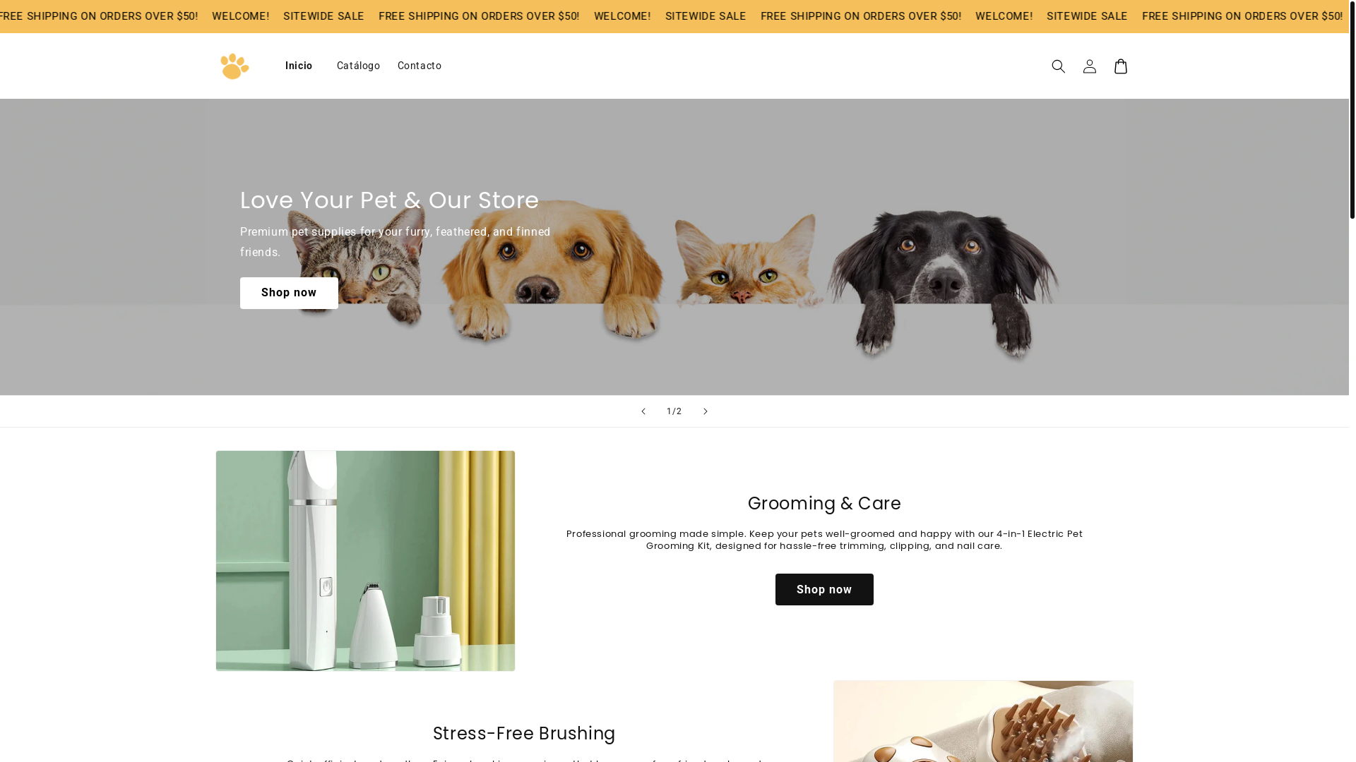 website screenshot of https://pettrusthub.com/
