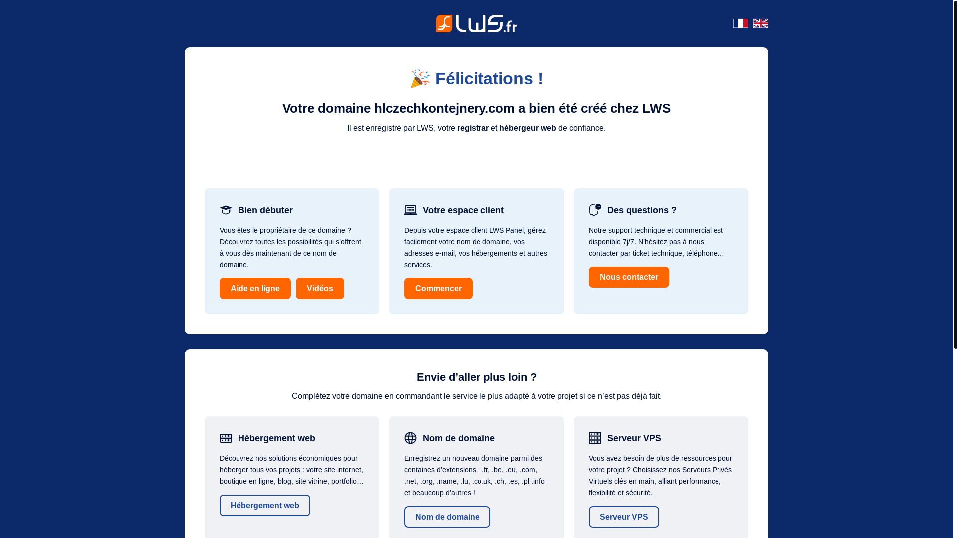 website screenshot of https://hlczechkontejnery.com/