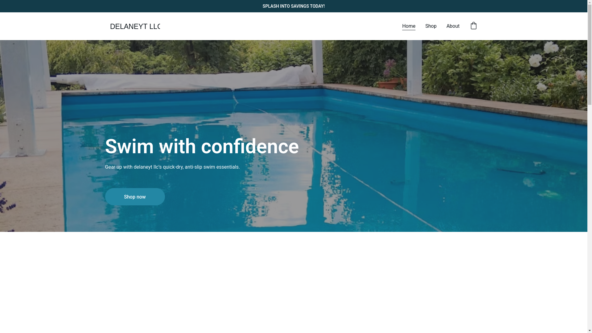 website screenshot of https://delaneyt.shop/