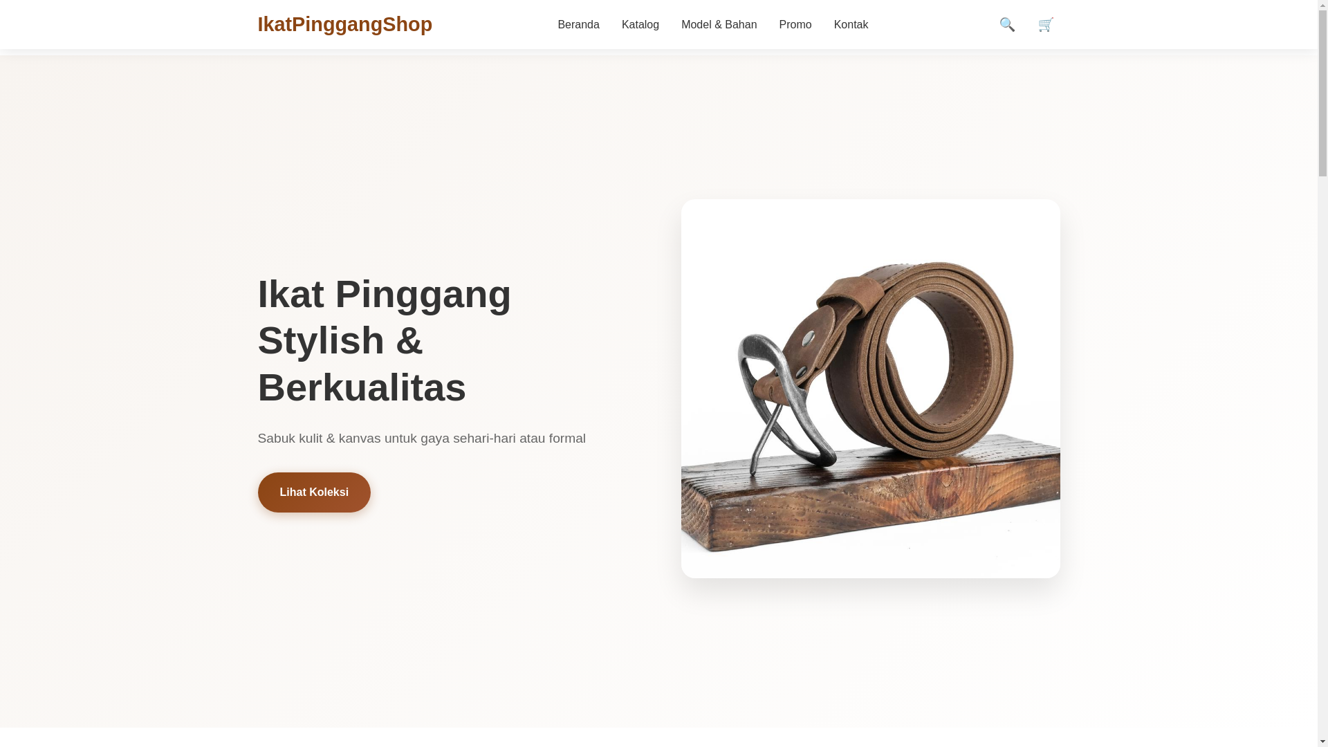 website screenshot of https://ikatpinggangshop.pages.dev/