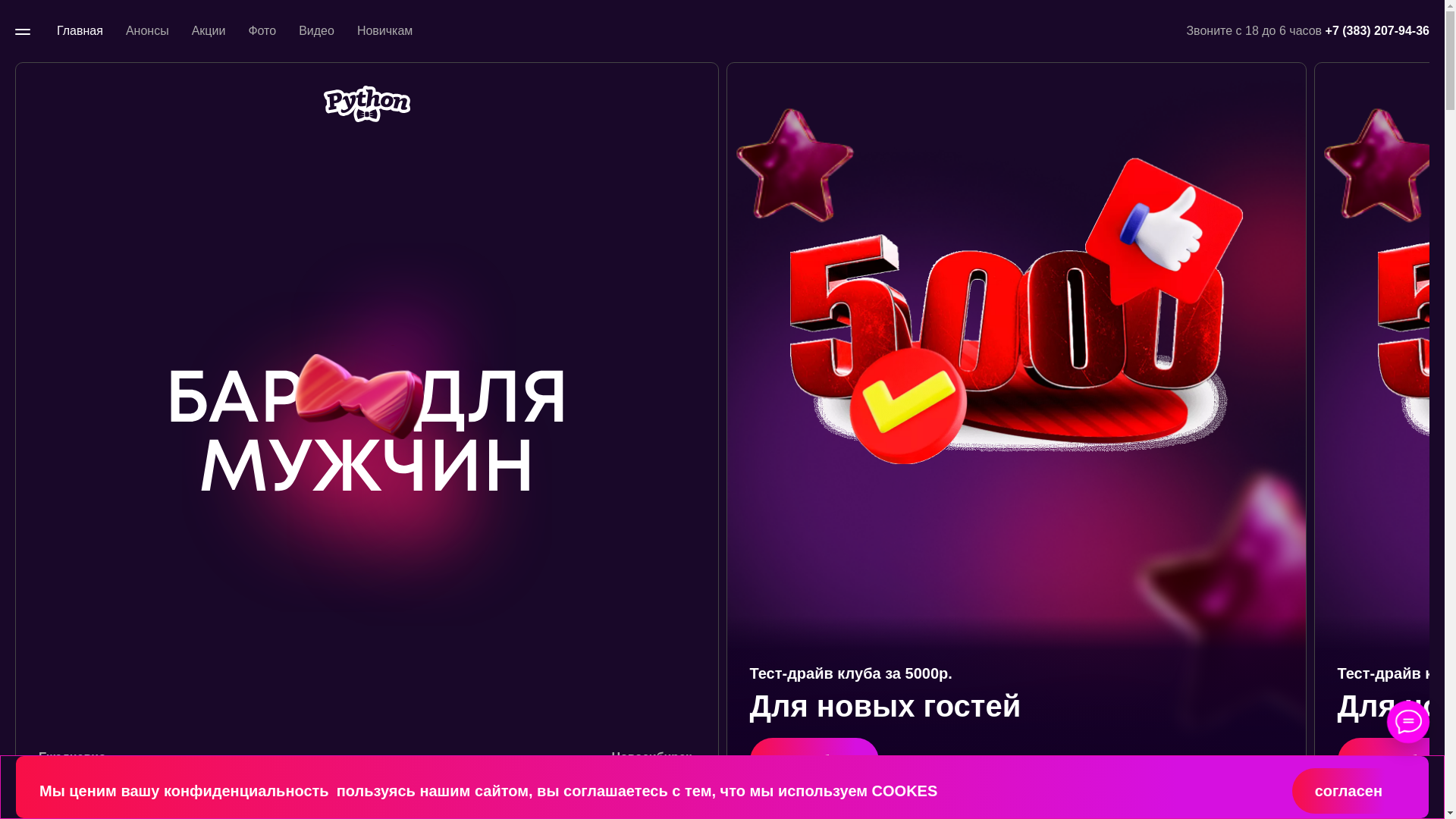 website screenshot of https://stripsib.com/