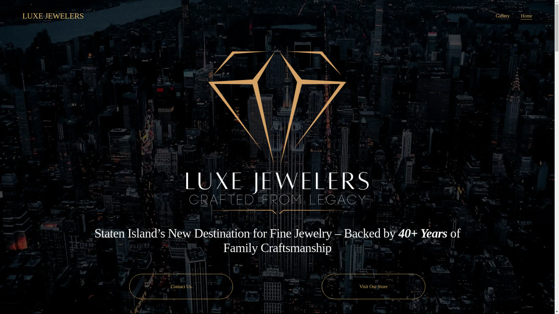 website screenshot of https://luxejewelersnyc.com/