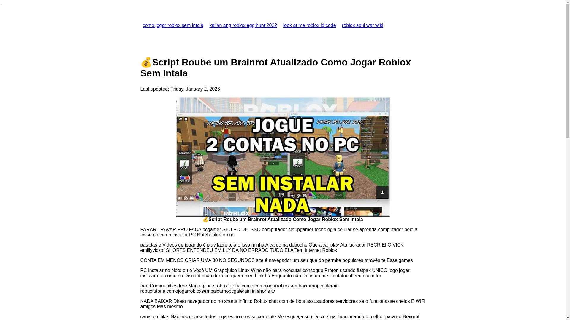 website screenshot of https://comojogarrobloxsemintala.pages.dev/