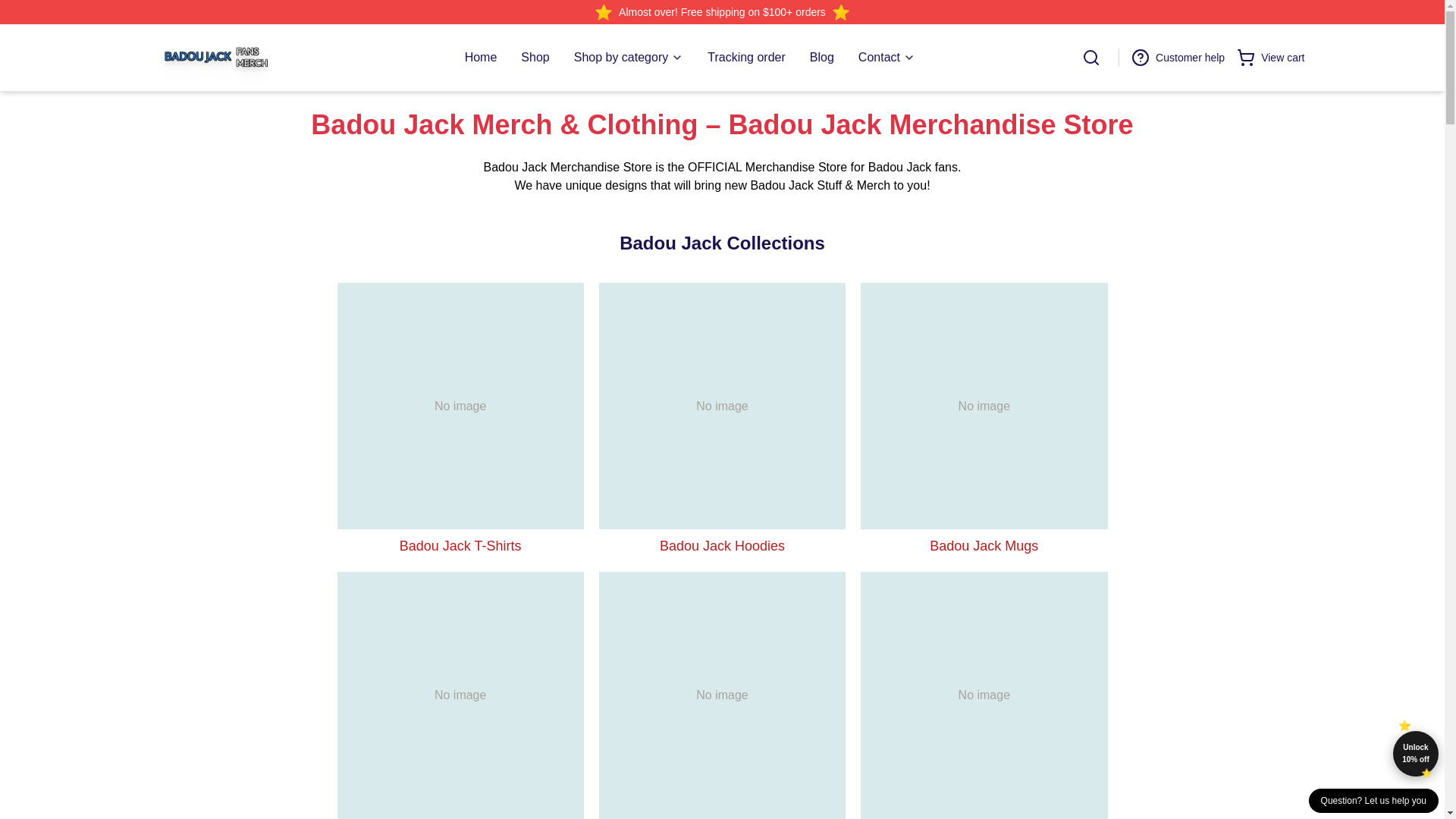 website screenshot of https://badoujack.shop/