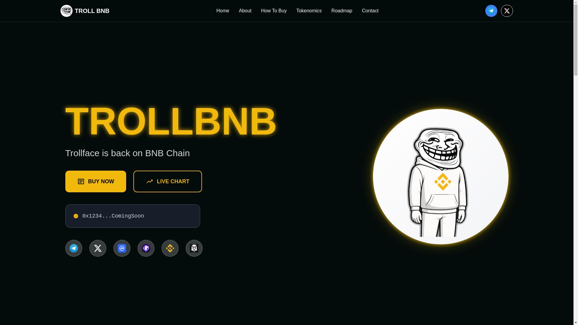 website screenshot of https://trollbnb.vip/