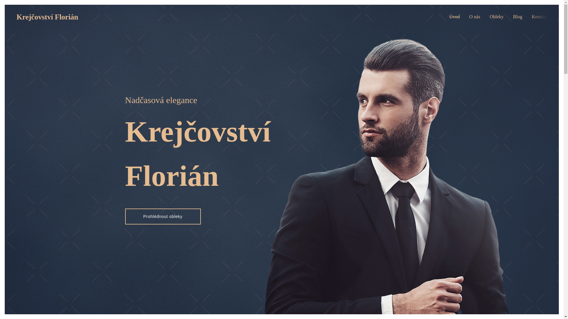 website screenshot of https://danielmeduna.cz/