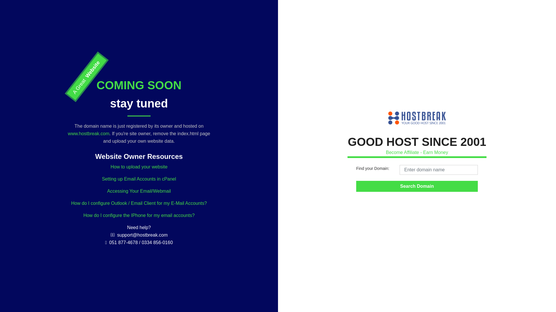 website screenshot of https://empireoneevents.com/