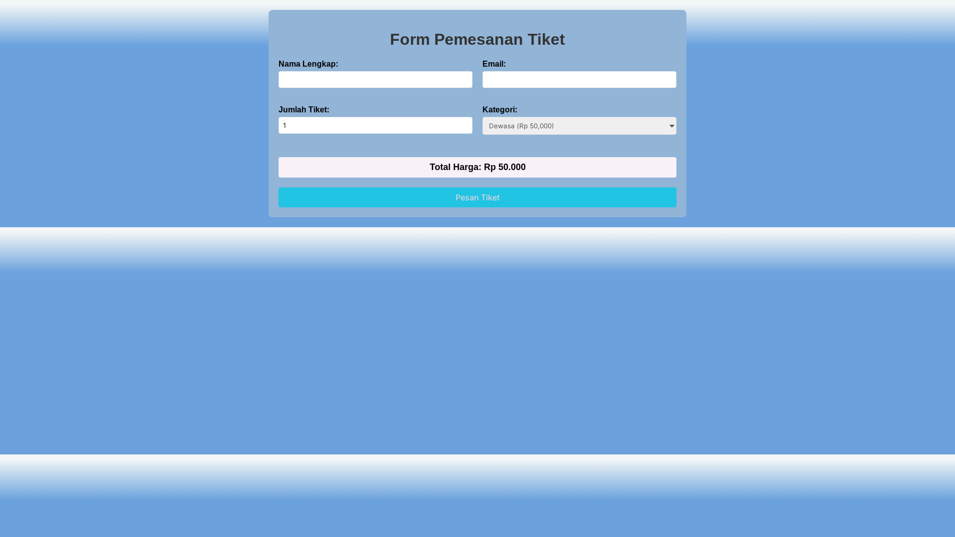 website screenshot of https://najwafatima.my.id/