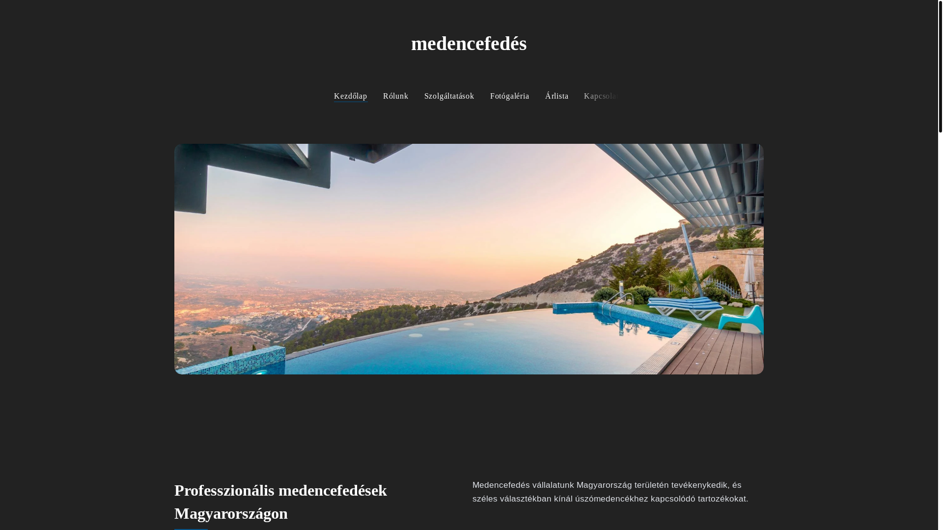 website screenshot of https://xn--medencefeds-kbb.com/