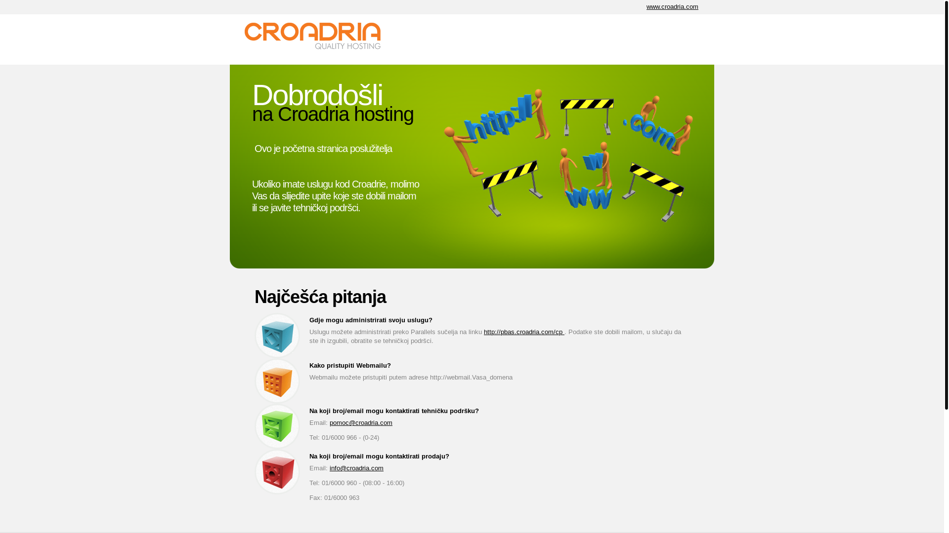 website screenshot of https://villaradojka.hr/