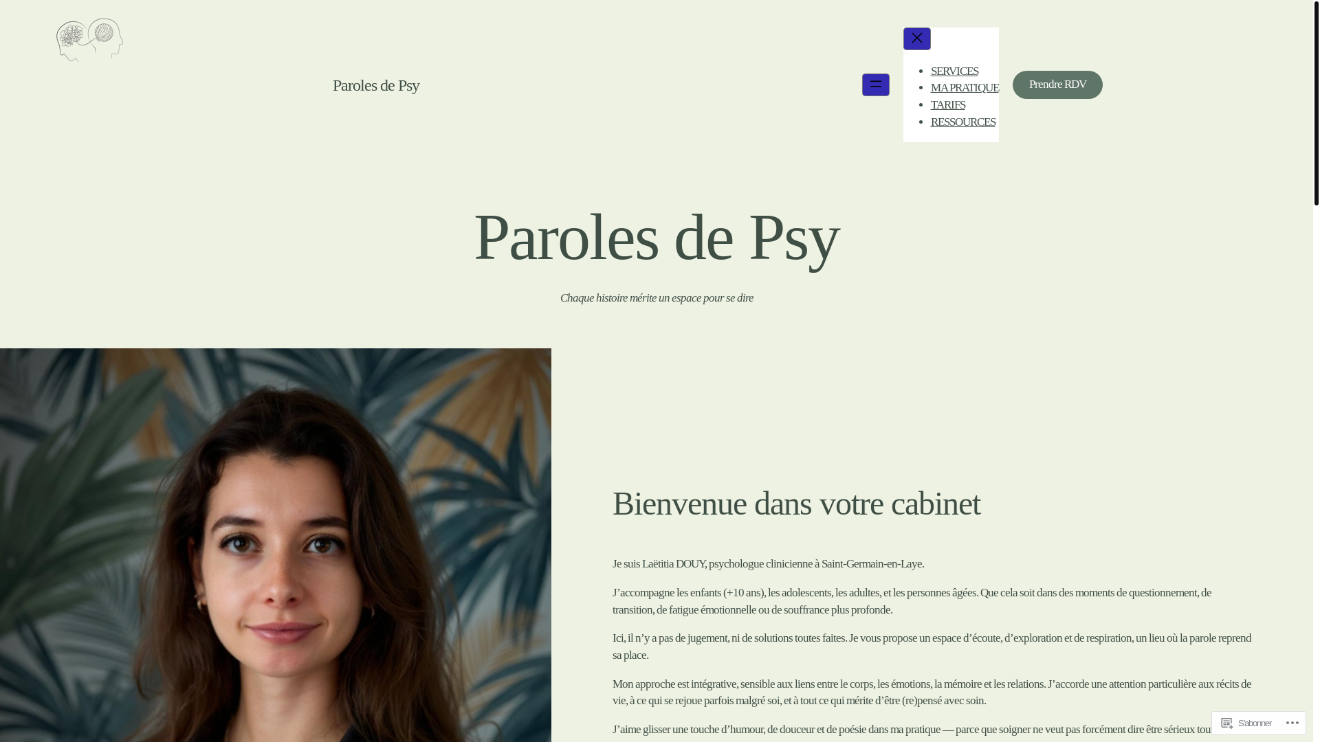 website screenshot of https://cabinetdouy.com/