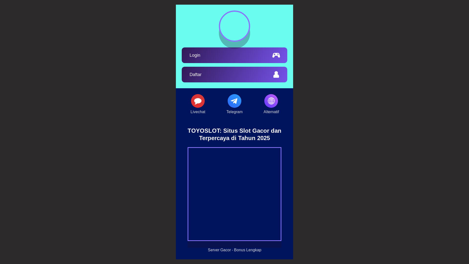 website screenshot of https://serverwin.pages.dev/