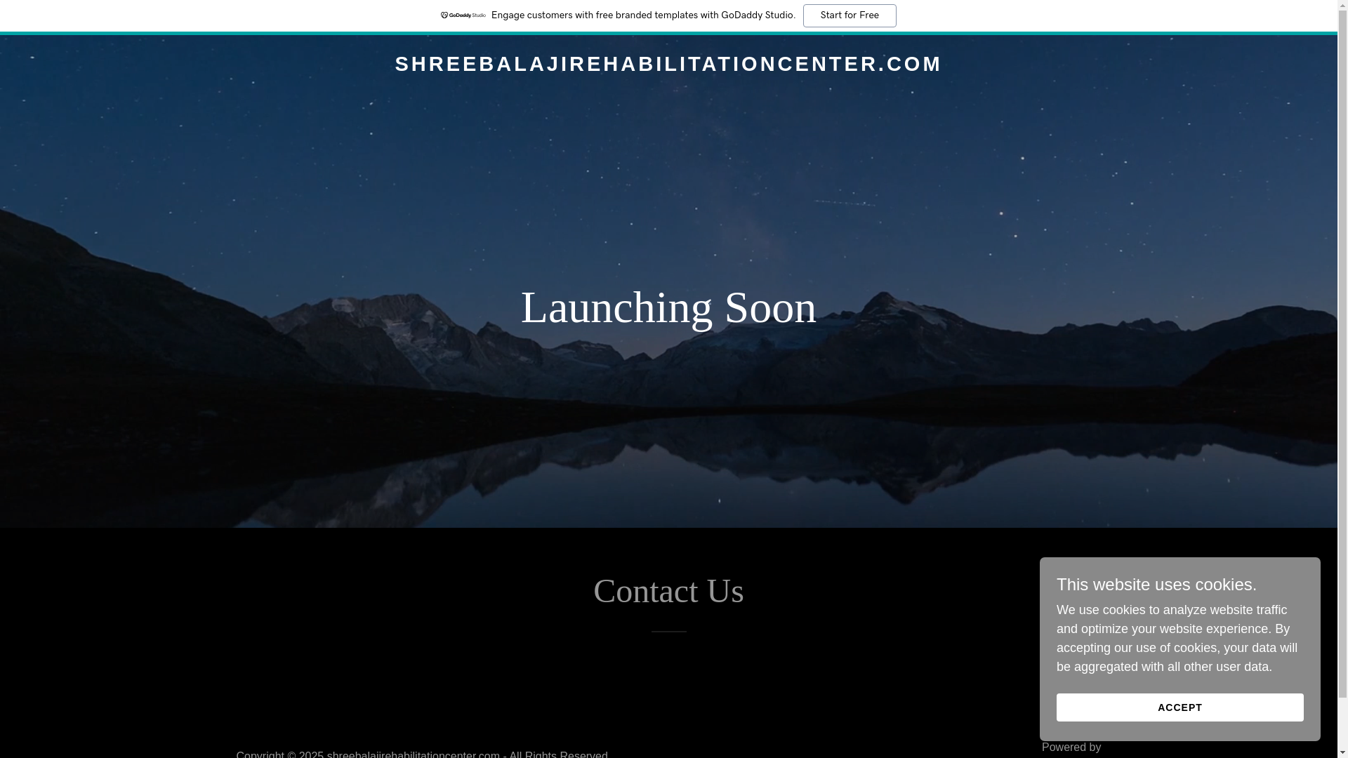 website screenshot of https://shreebalajirehabilitationcenter.com/