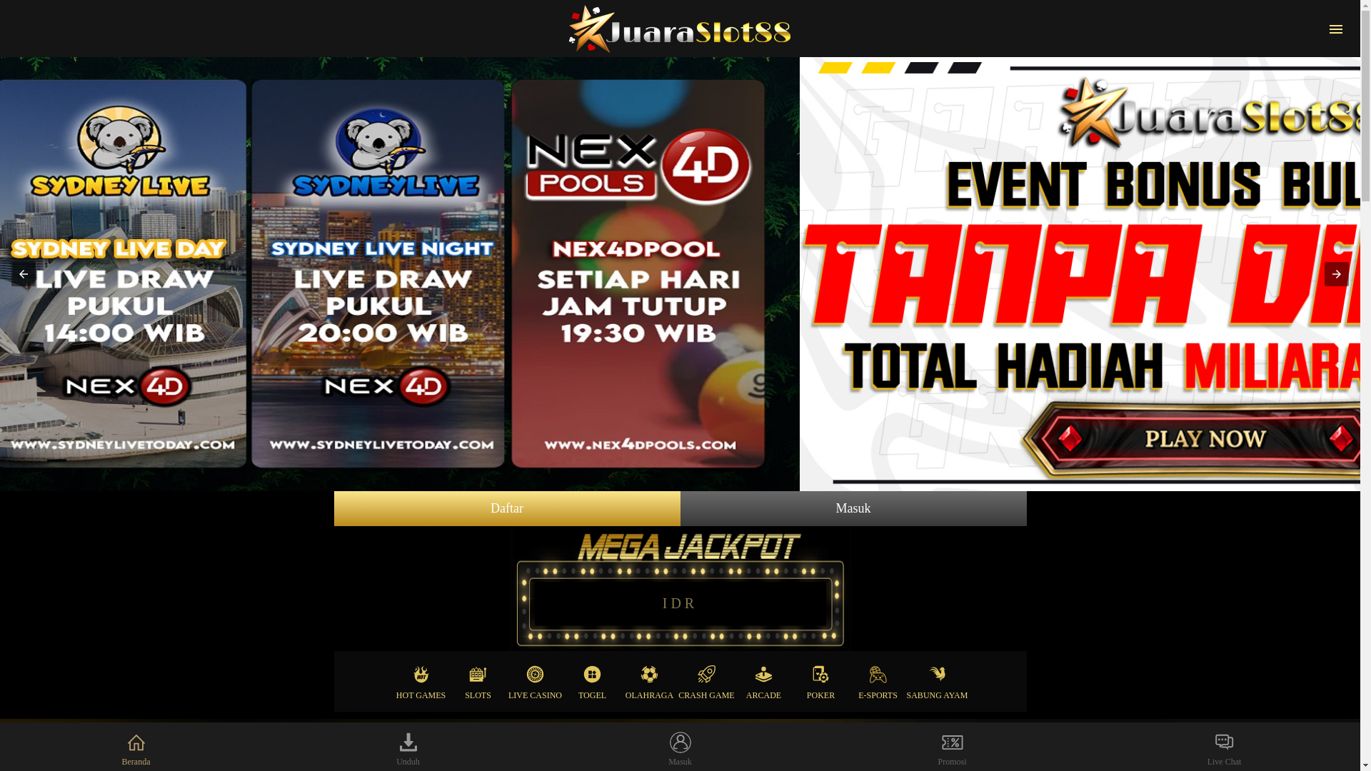 website screenshot of https://juaraslot88-situsnya-para-pemenang.pages.dev/