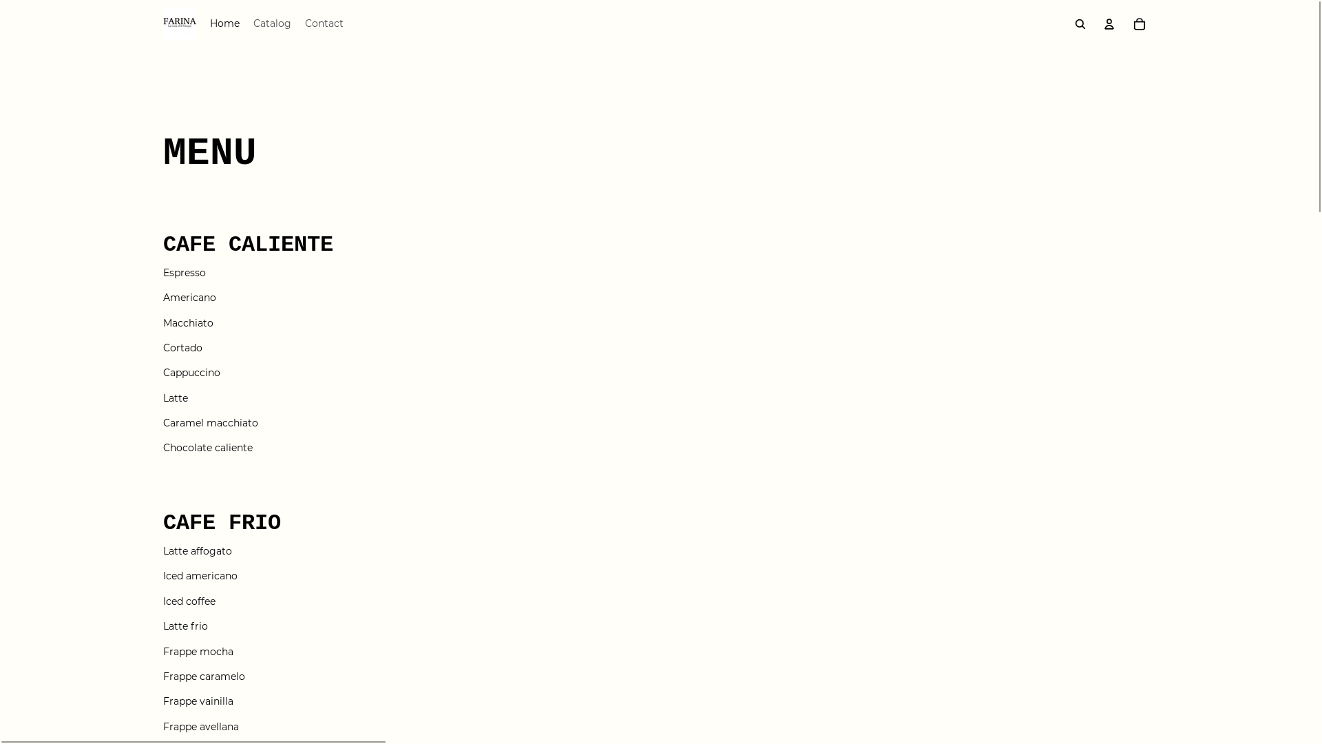 website screenshot of https://farinalacasadelpanque.com/