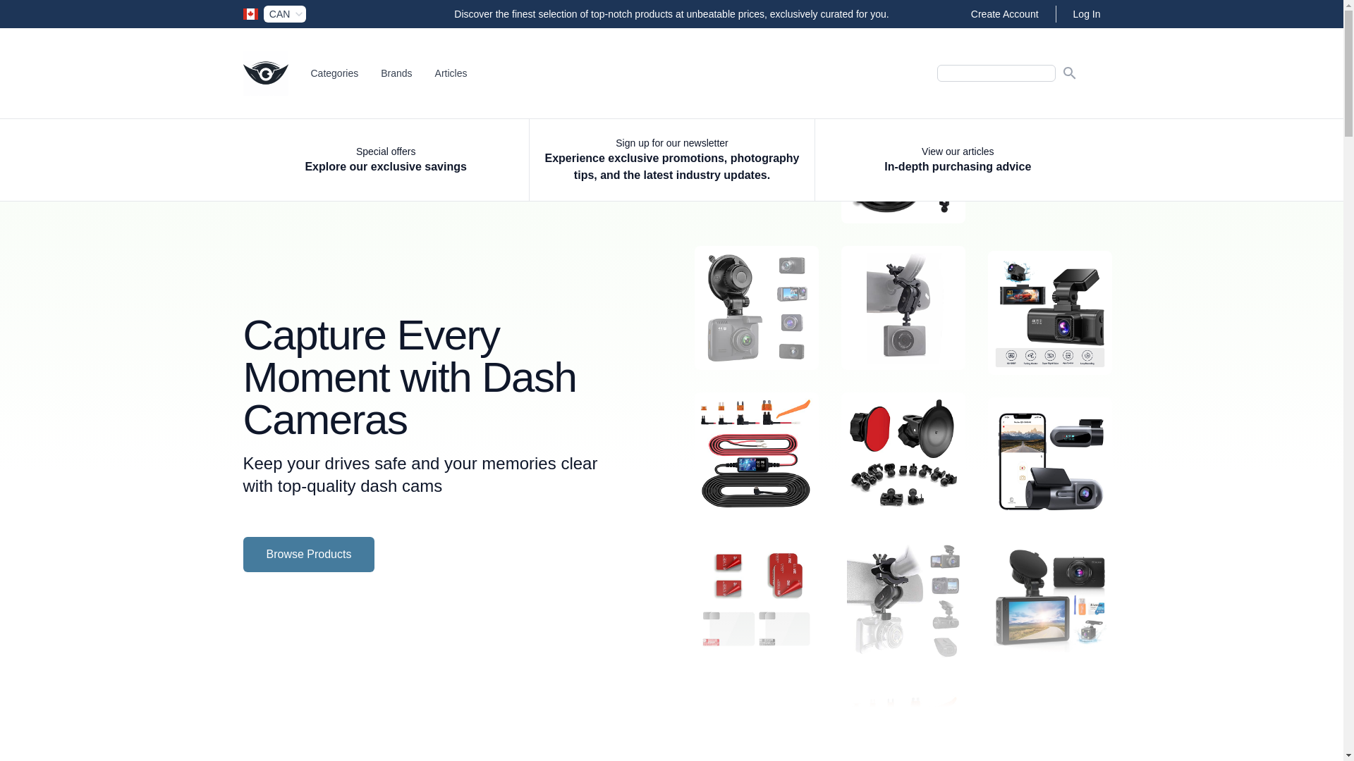 website screenshot of https://riderdashcam.com/