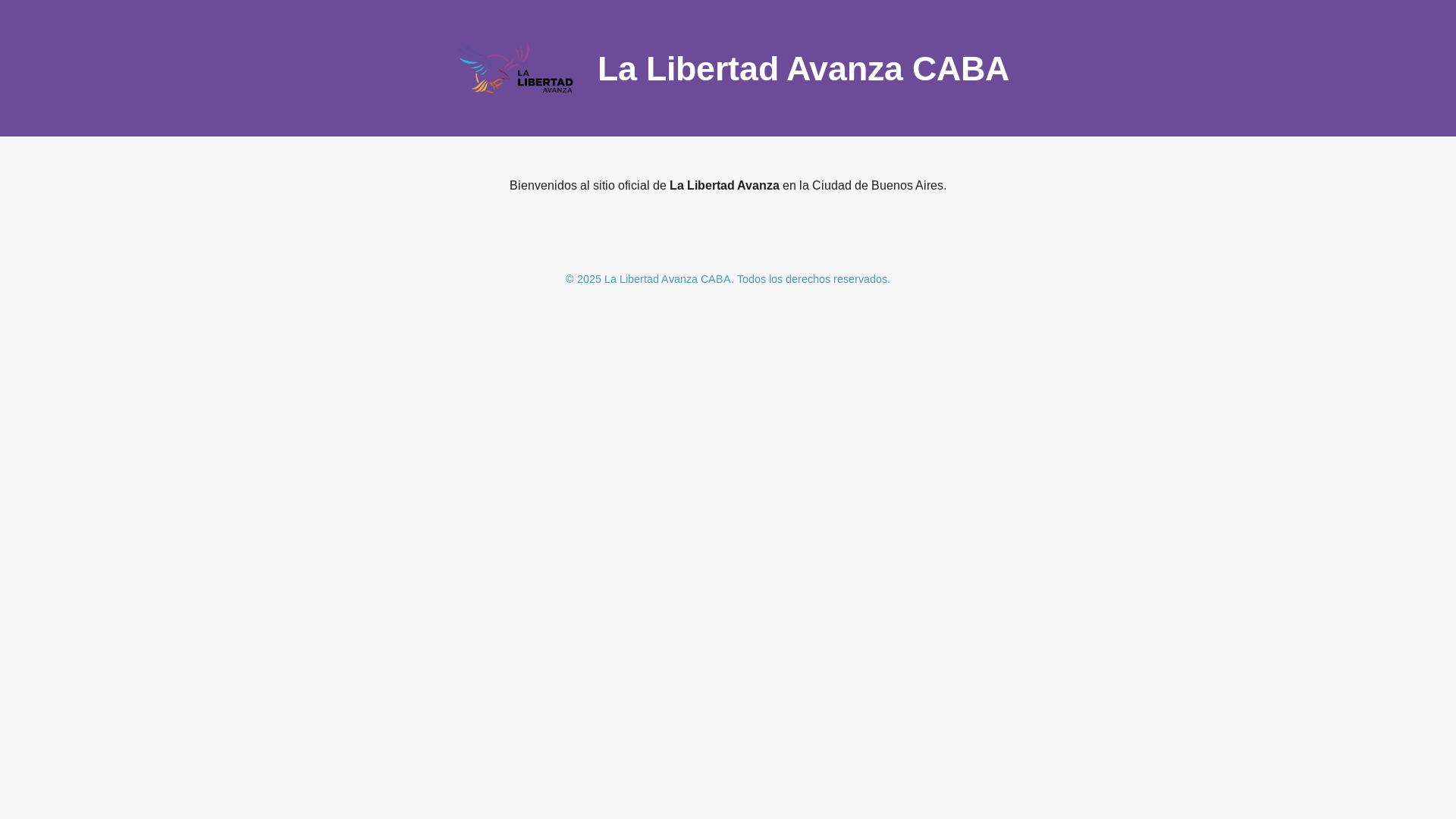 website screenshot of https://alianzalalibertadavanzacaba.com/