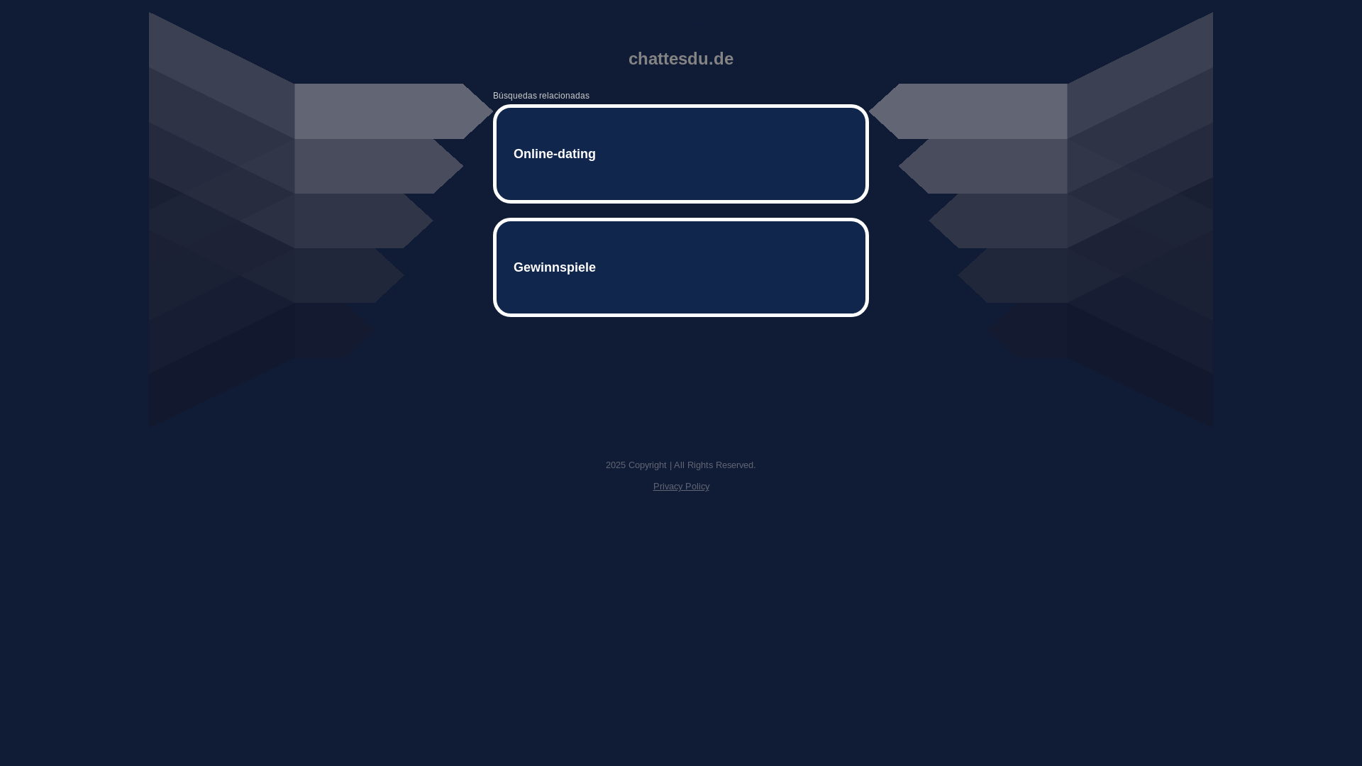 website screenshot of https://chattesdu.de/