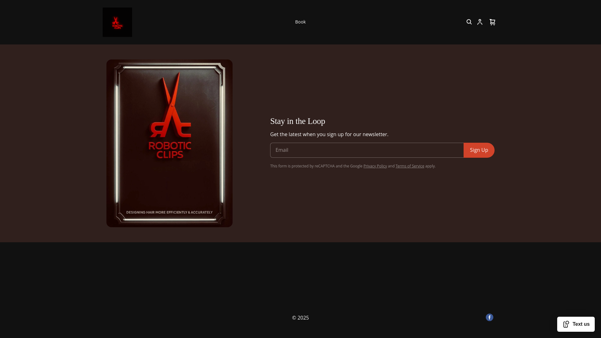 website screenshot of https://roboticclipsjackson.com/