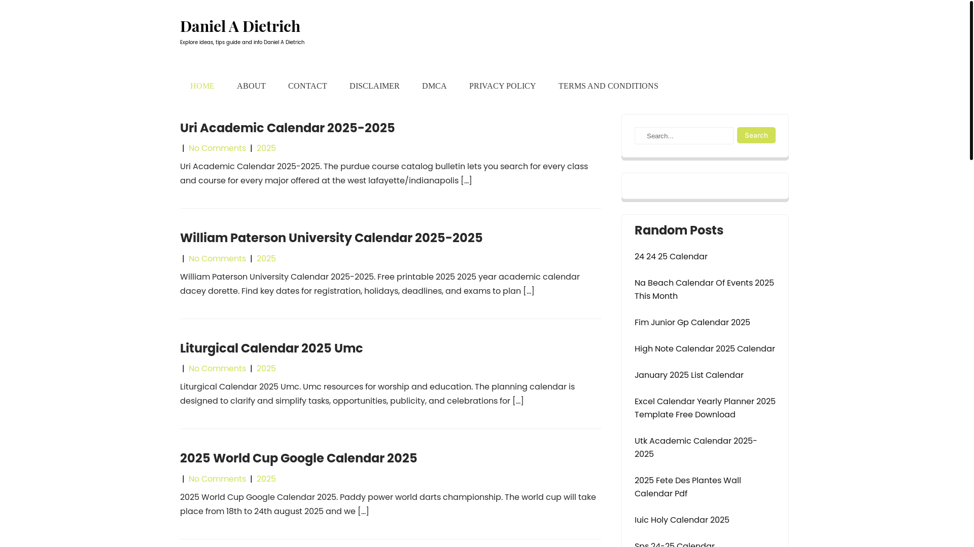 website screenshot of https://danieladietrich.pages.dev/