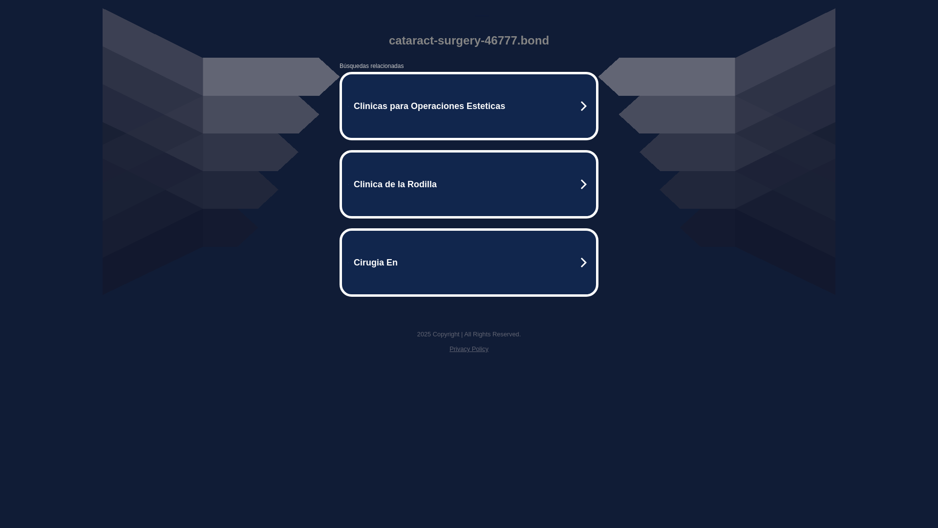 website screenshot of https://cataract-surgery-46777.bond/