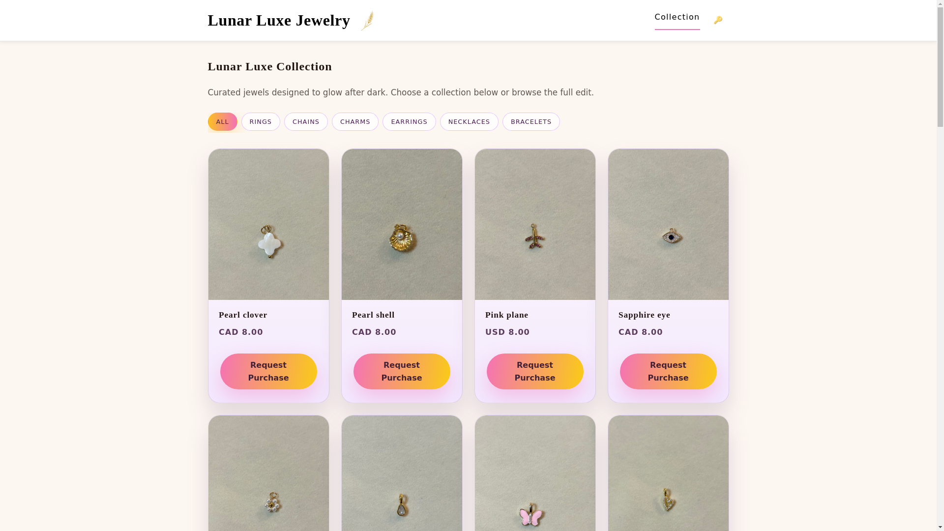 website screenshot of https://lunar-luxe.pages.dev/