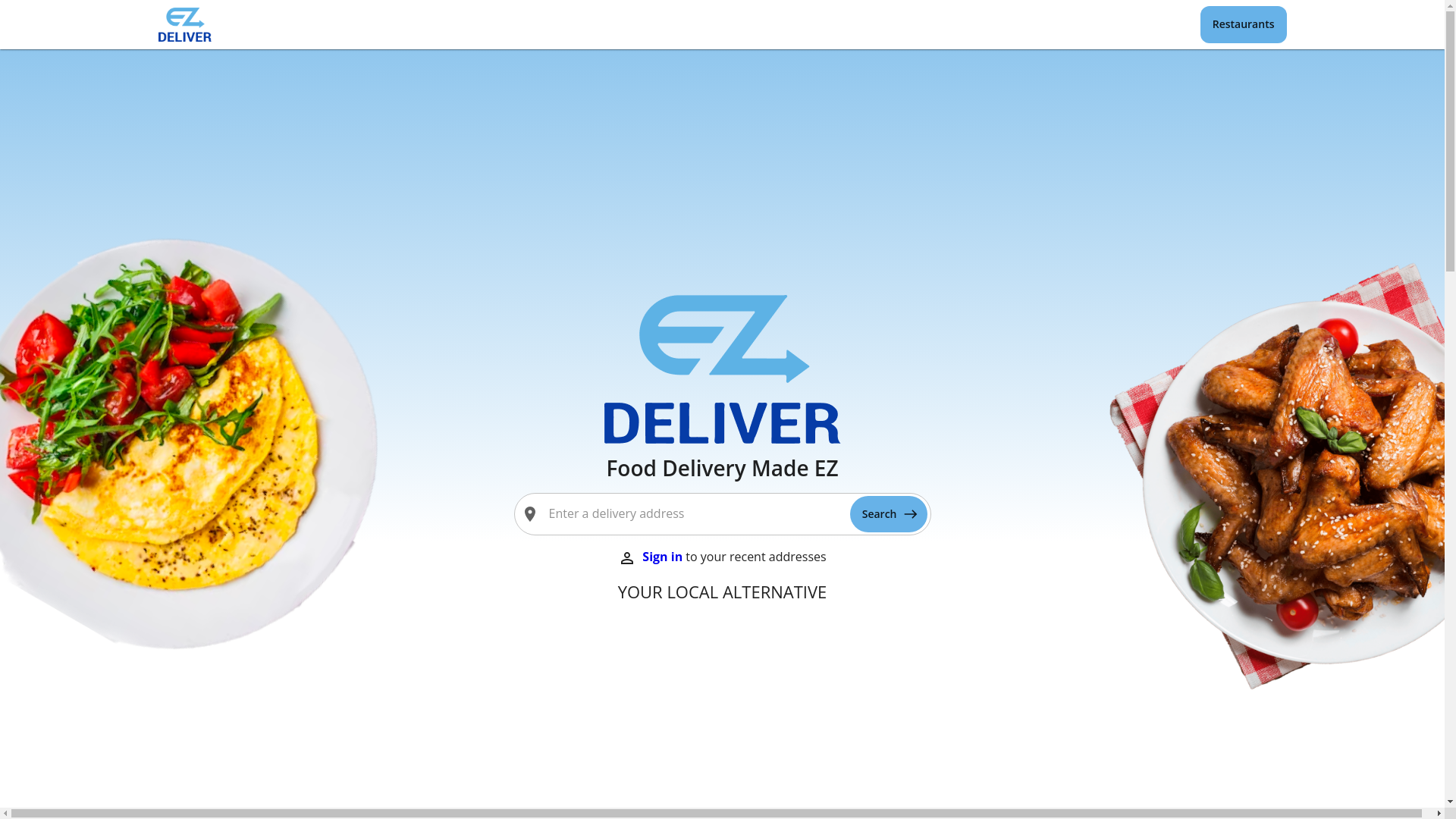 website screenshot of https://rds-marketplace-ezdeliver.pages.dev/