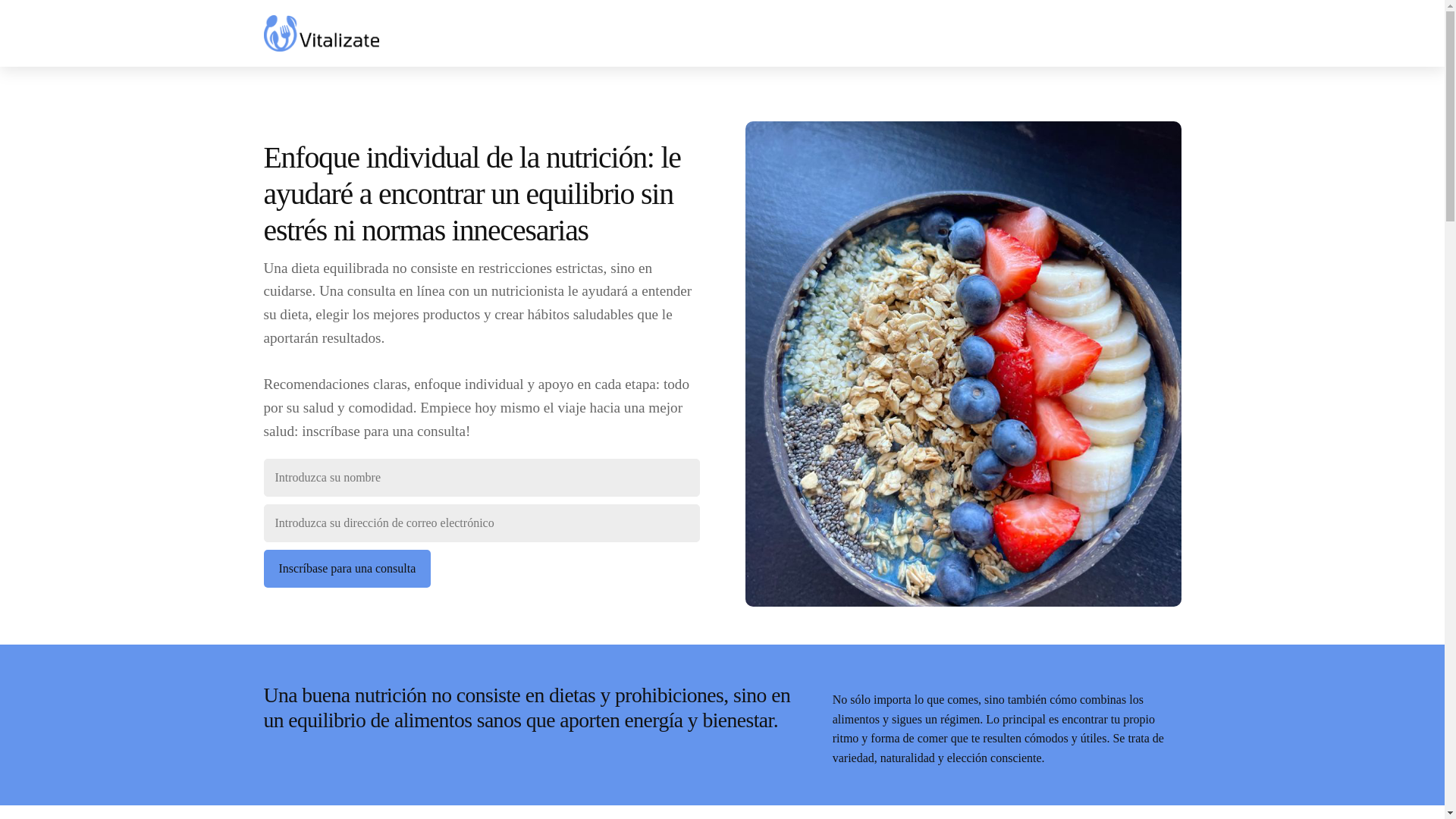 website screenshot of https://vitalizatetf.com/