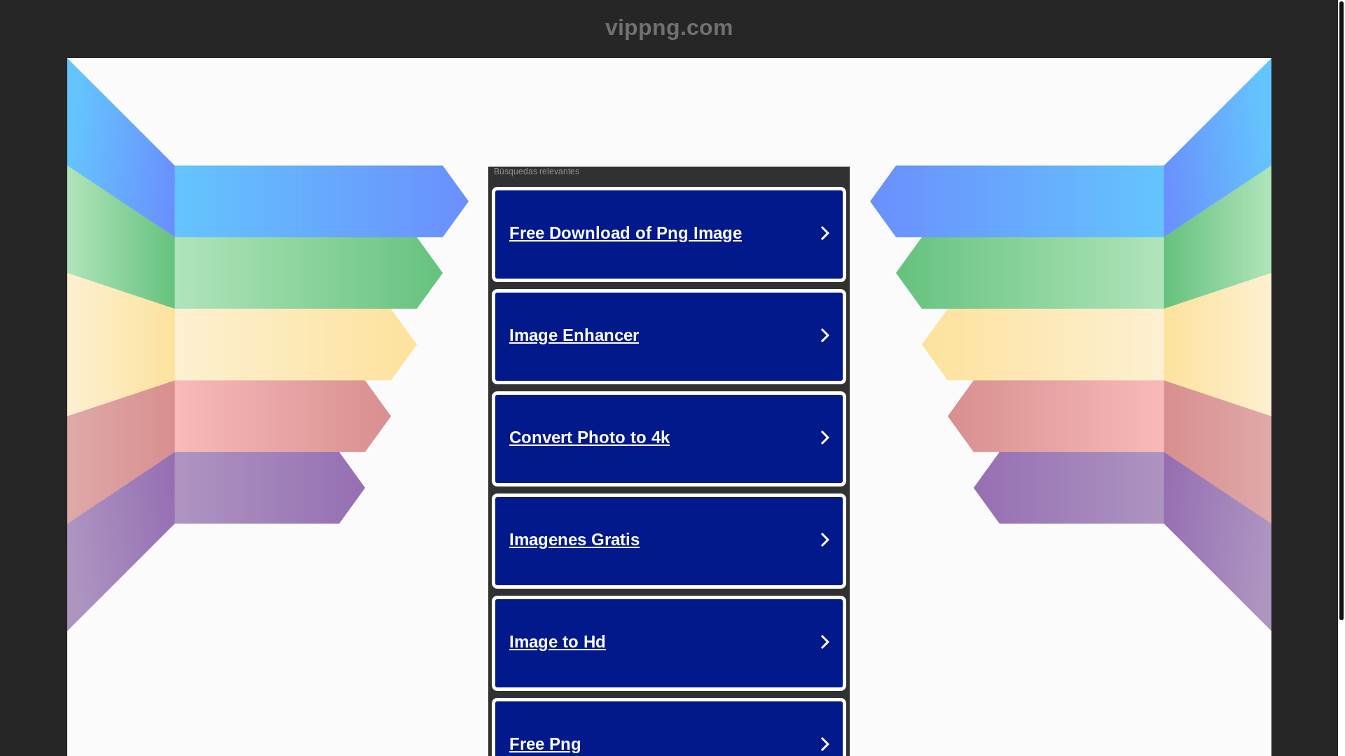 website screenshot of https://vippng.com/