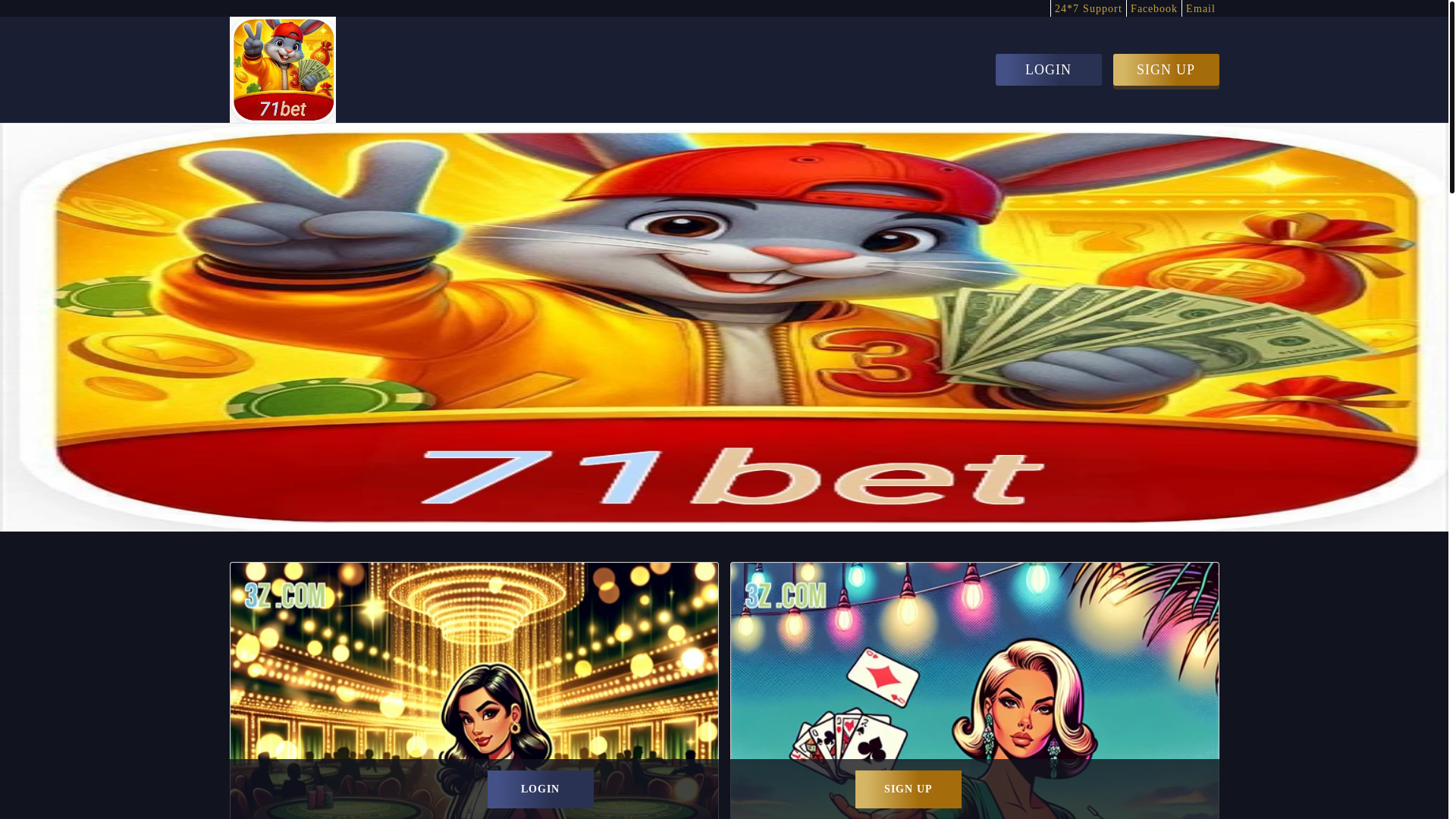 website screenshot of https://71bet-com.com/