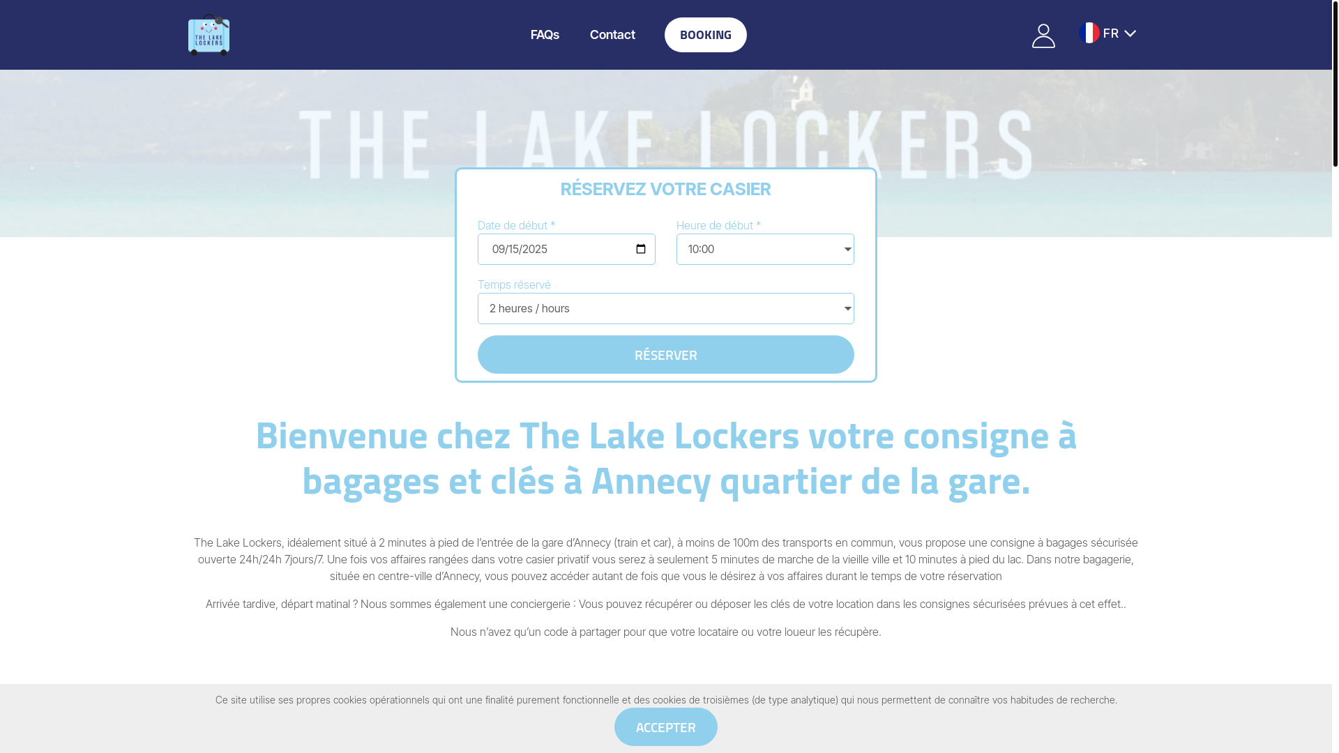 website screenshot of https://annecylockers.com/