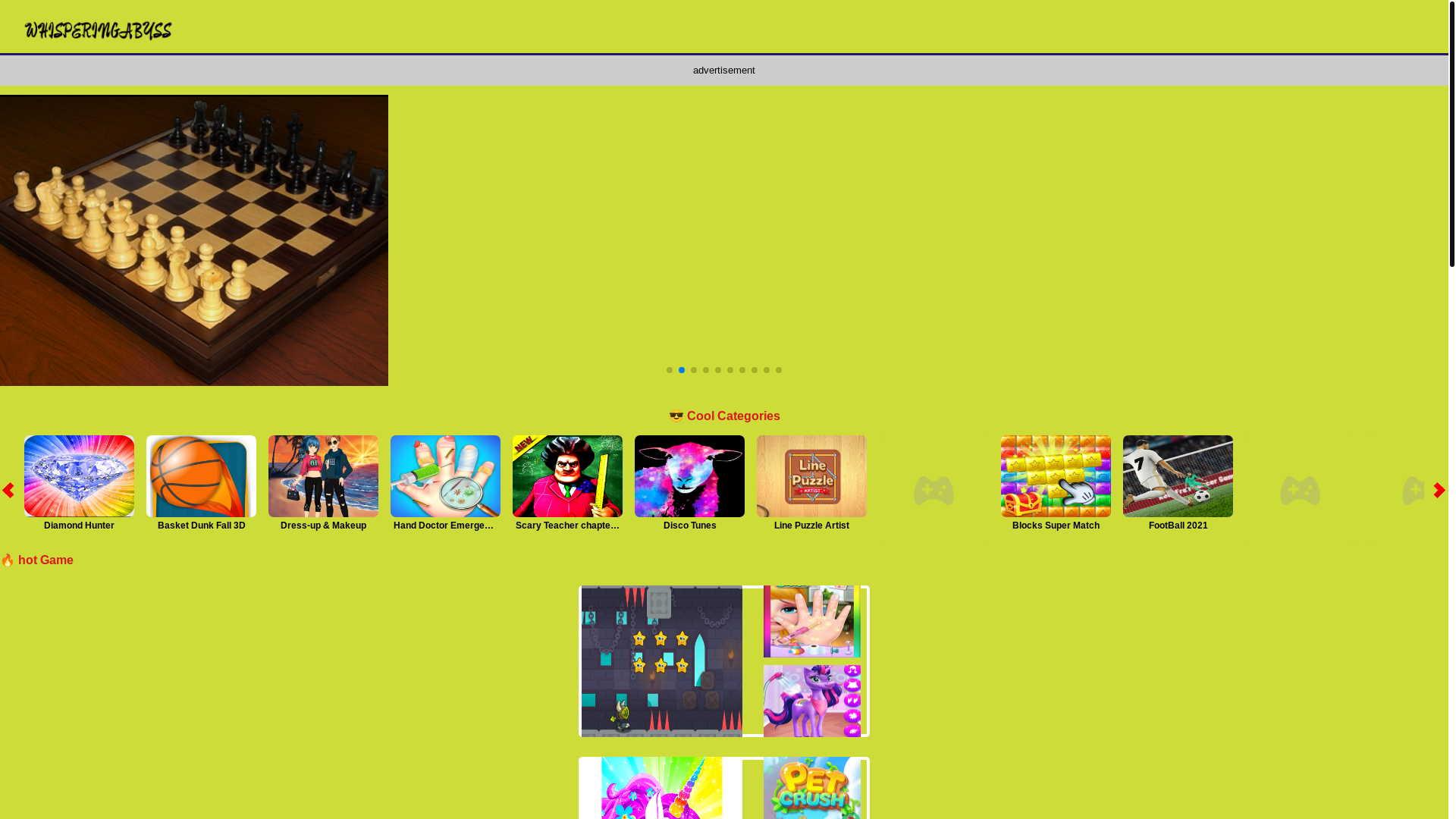 website screenshot of https://hypergamezone.online/