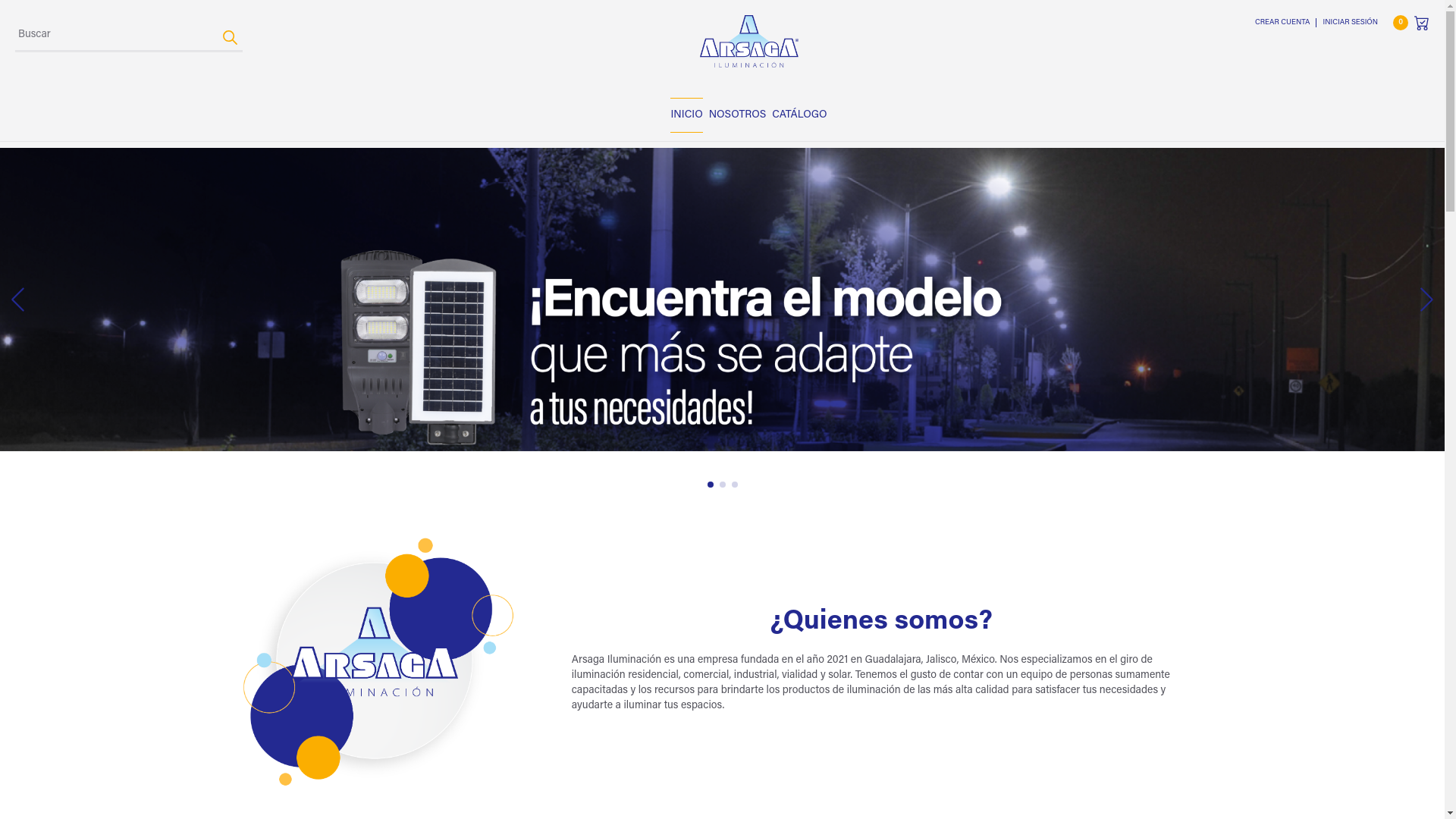 website screenshot of https://arsaga.pages.dev/