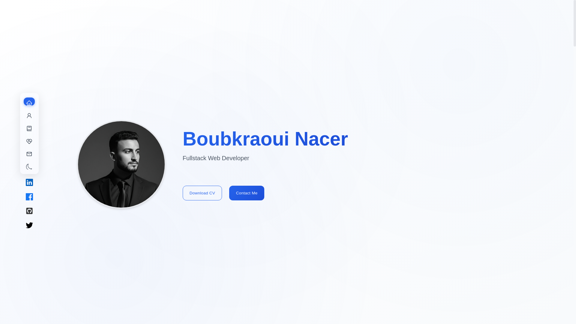 website screenshot of https://nacerboubkraoui.dev/