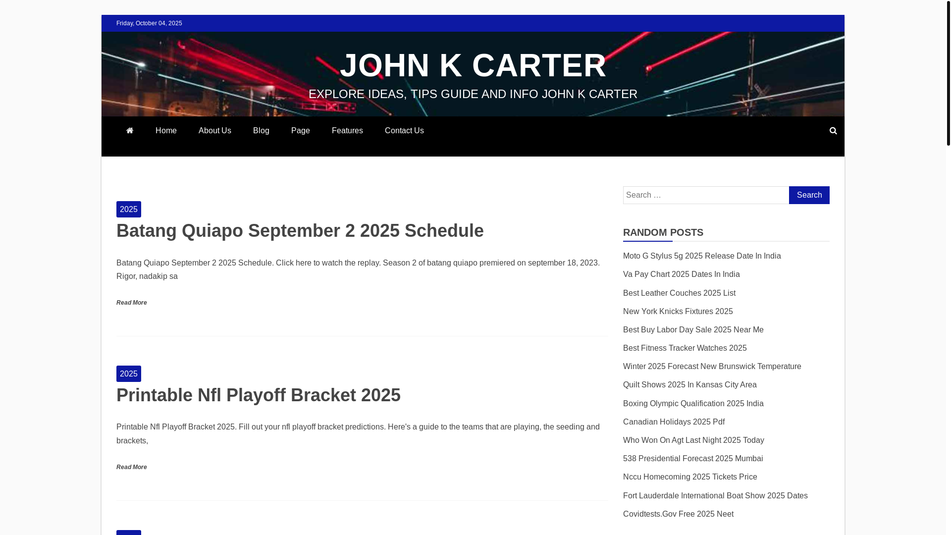 website screenshot of https://johnkcarterc.pages.dev/