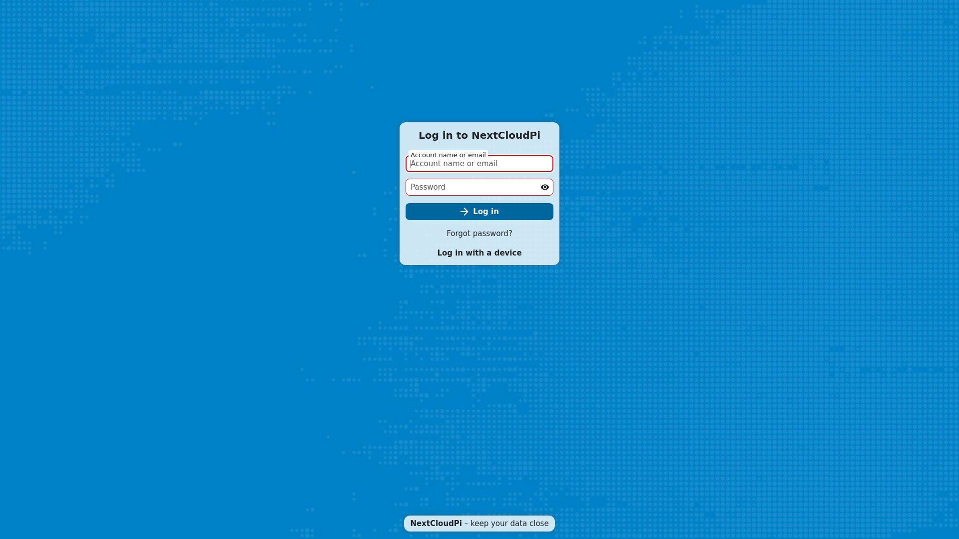 website screenshot of https://files-ggnk.myvnc.com/
