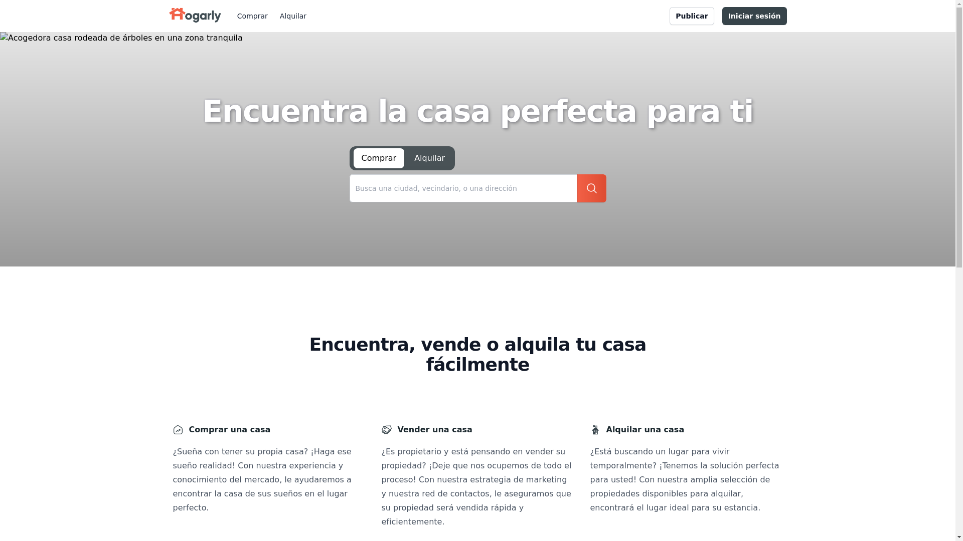 website screenshot of https://hogarly.pages.dev/