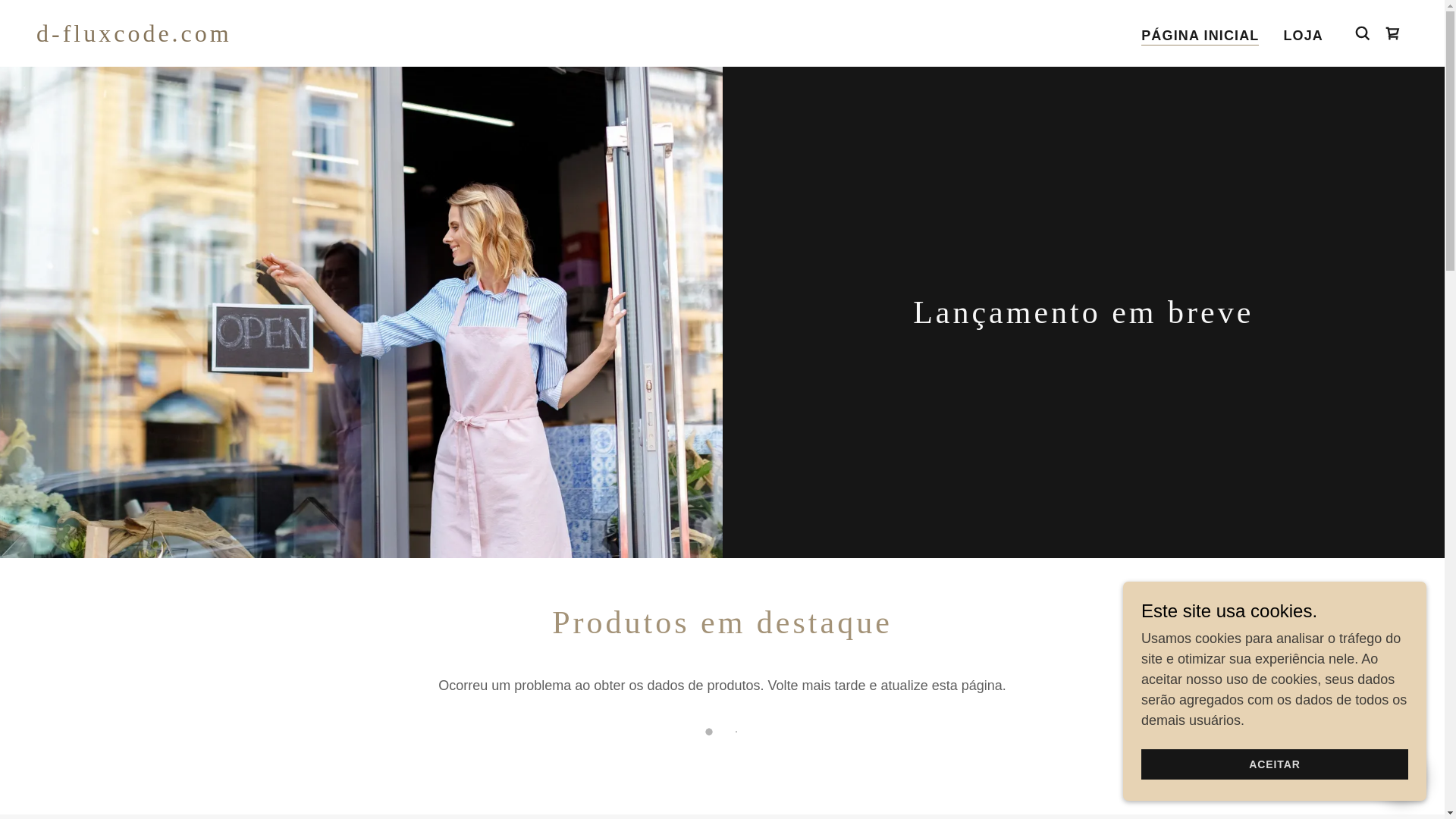 website screenshot of https://d-fluxcode.com/
