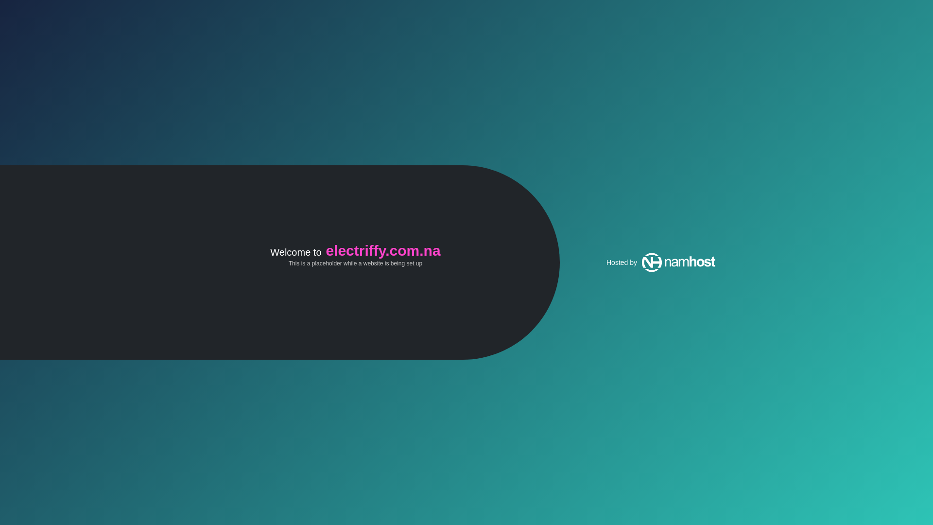 website screenshot of https://electriffy.com.na/