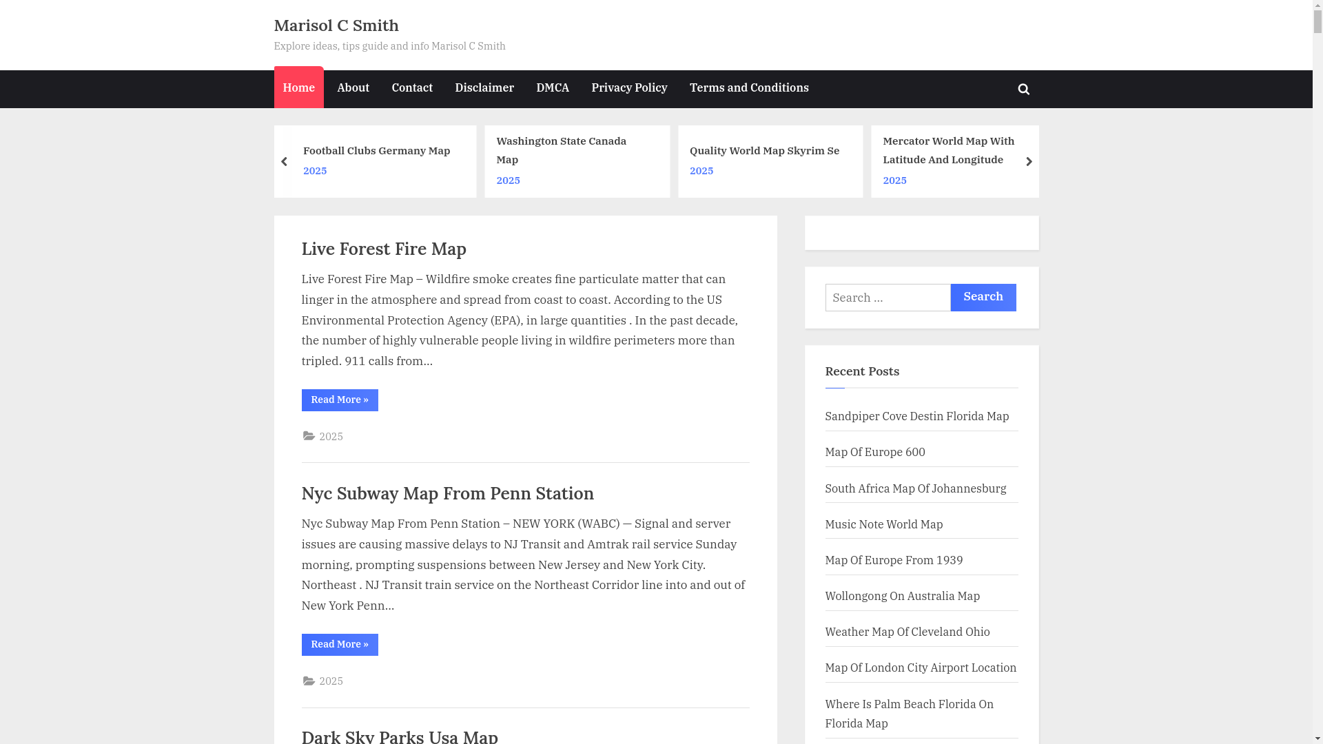 website screenshot of https://marisolcsmithy.pages.dev/
