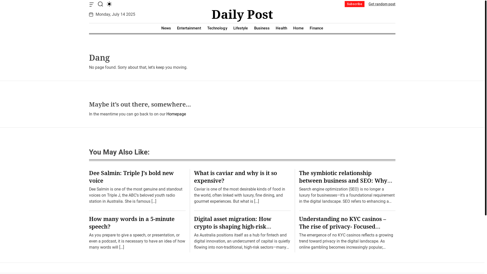 website screenshot of https://dailypost.com.au/best-online-casino-platforms-for-australians/