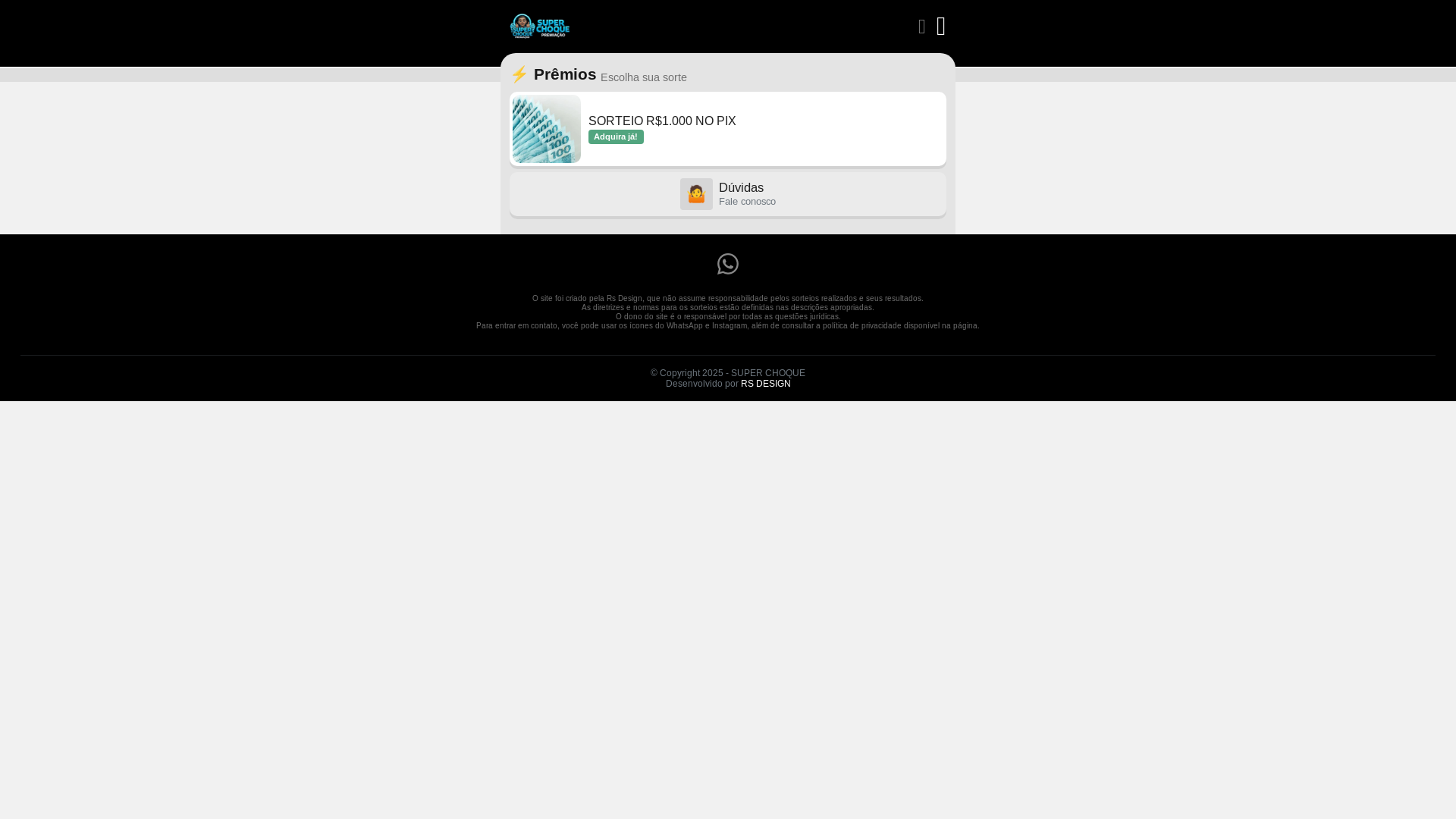 website screenshot of https://supershoppremiacoes.site/