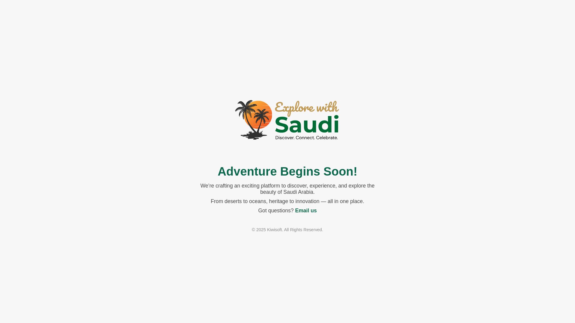 website screenshot of https://explorewithsaudi.com/