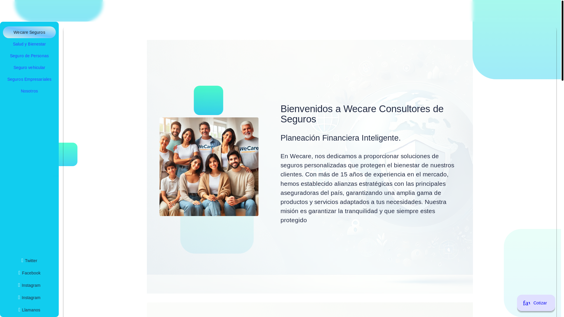 website screenshot of https://wecare-ssr.pages.dev/