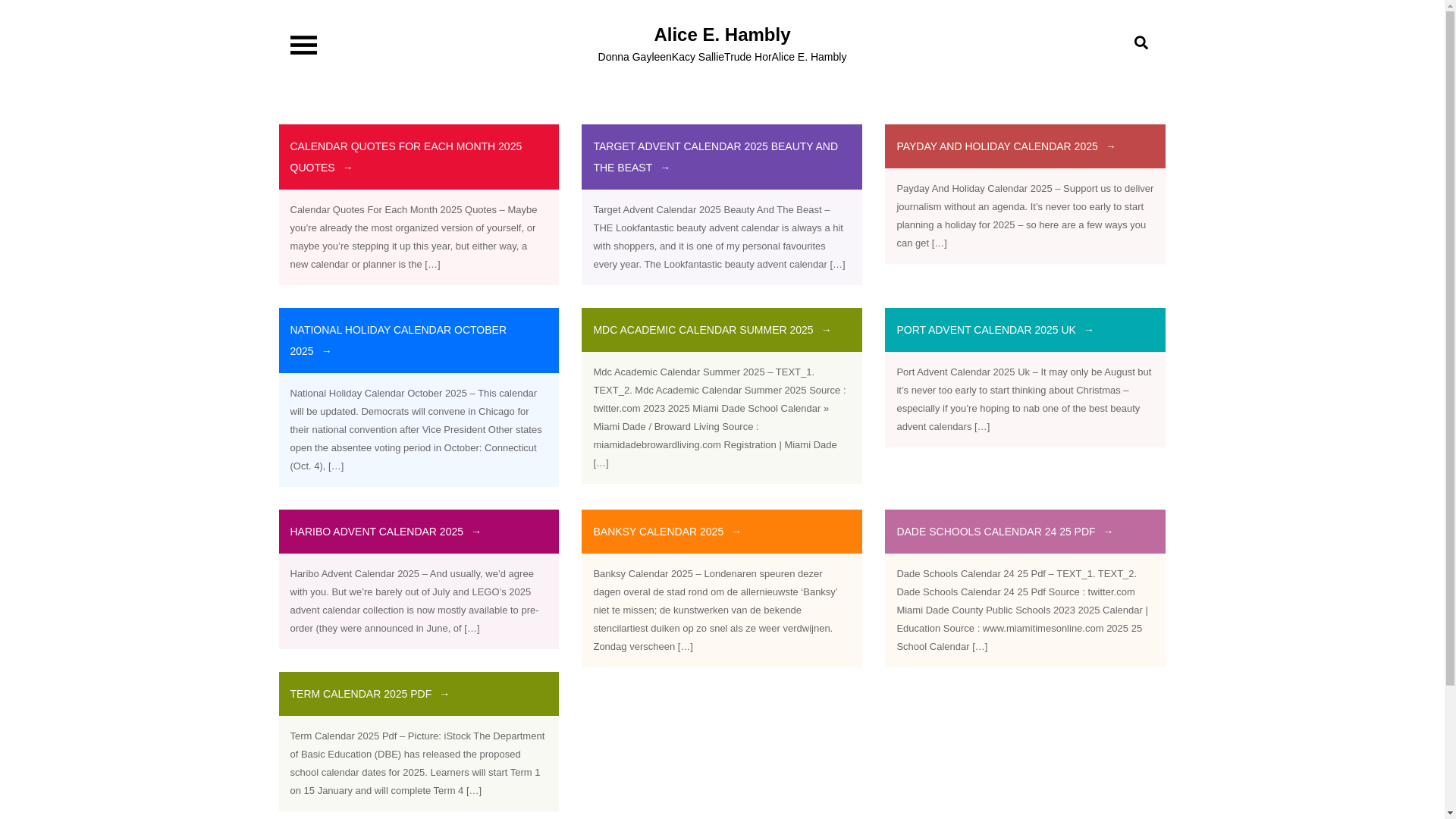 website screenshot of https://aliceehambly.pages.dev/